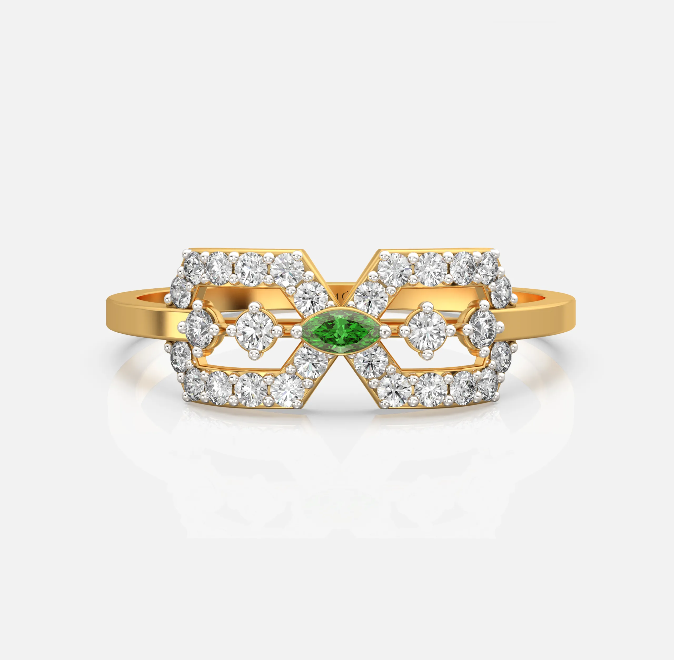 Celeste Link Diamond Ring