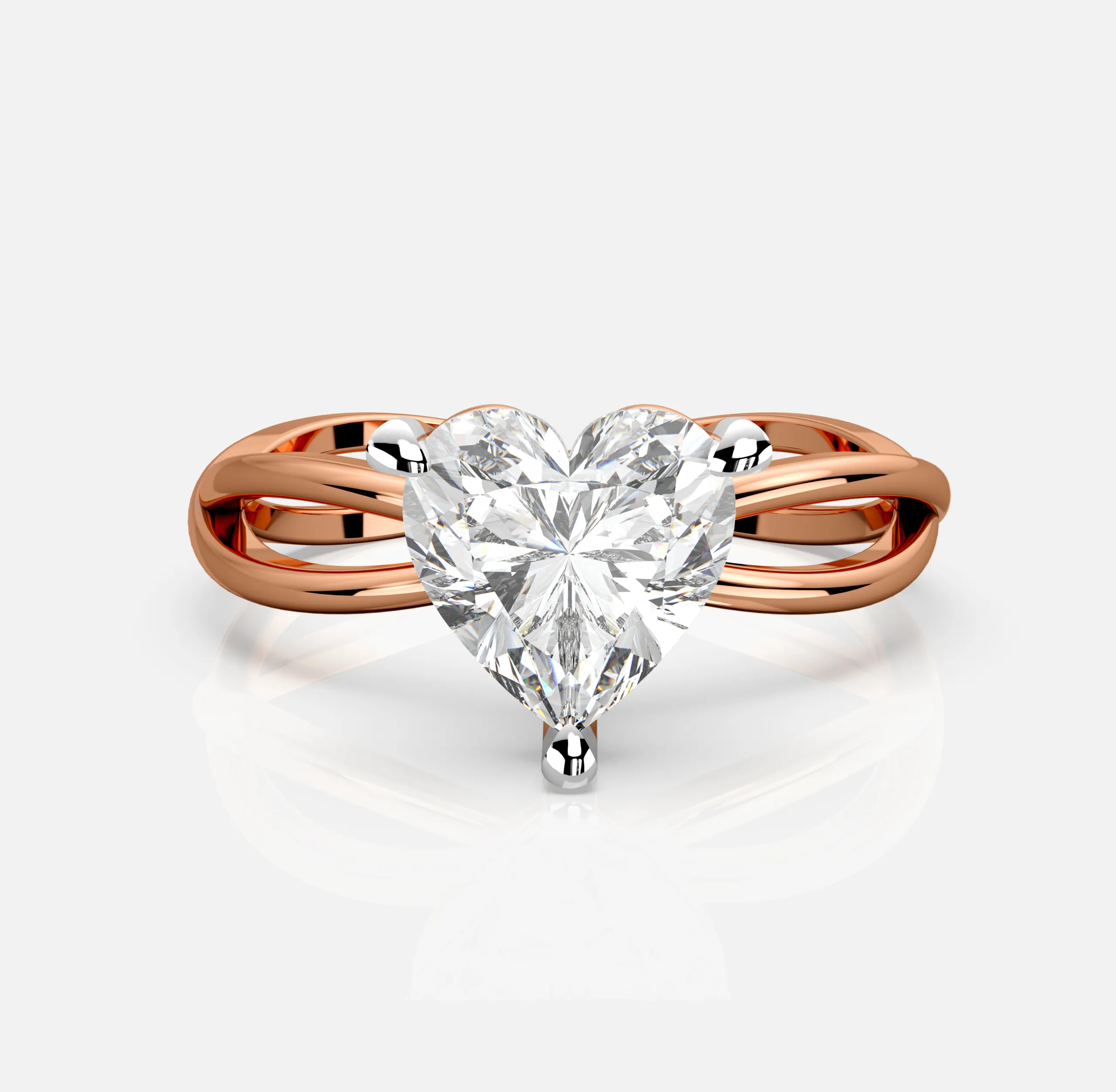 Cherish Heart Diamond Ring