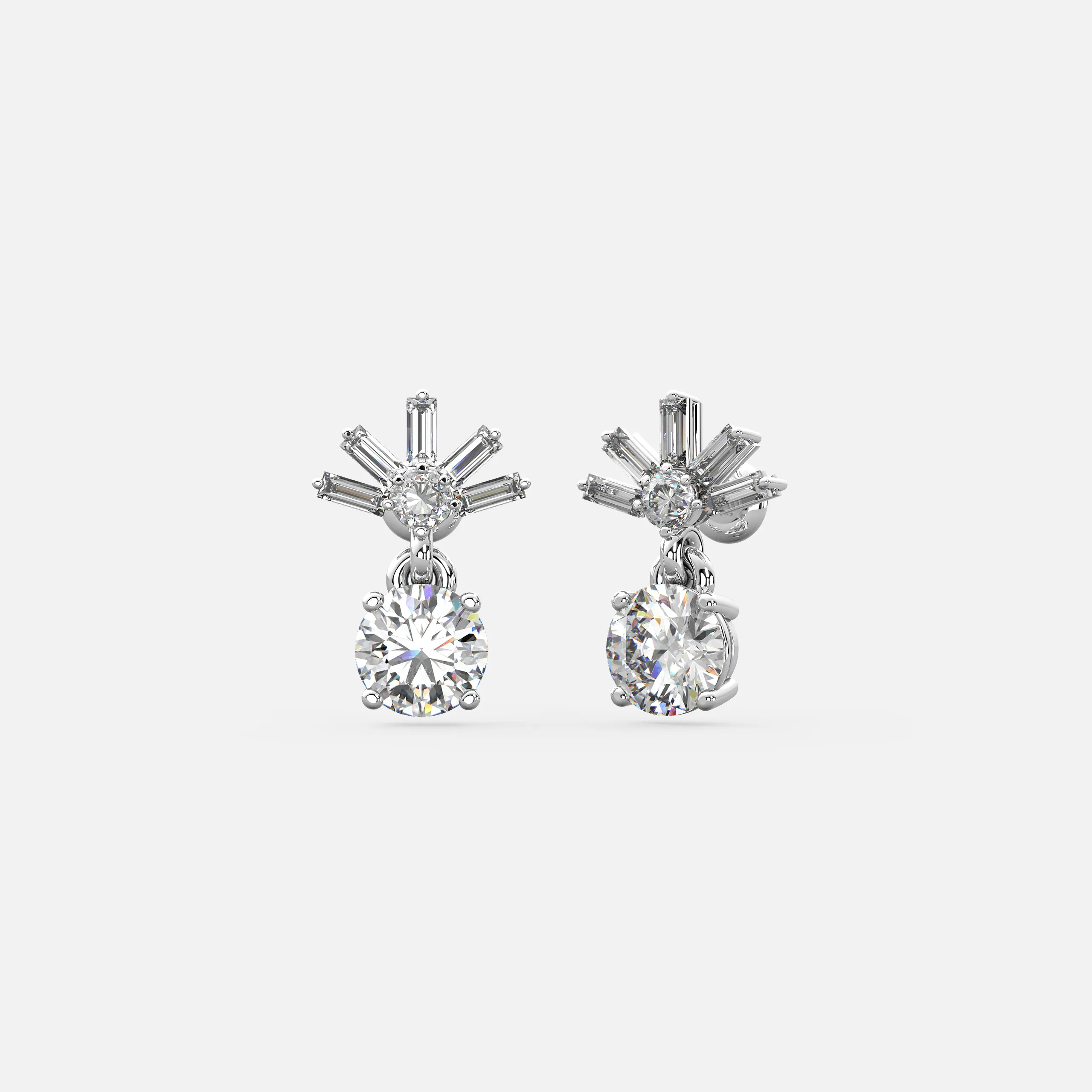 Celestial Radiance Diamond Earrings