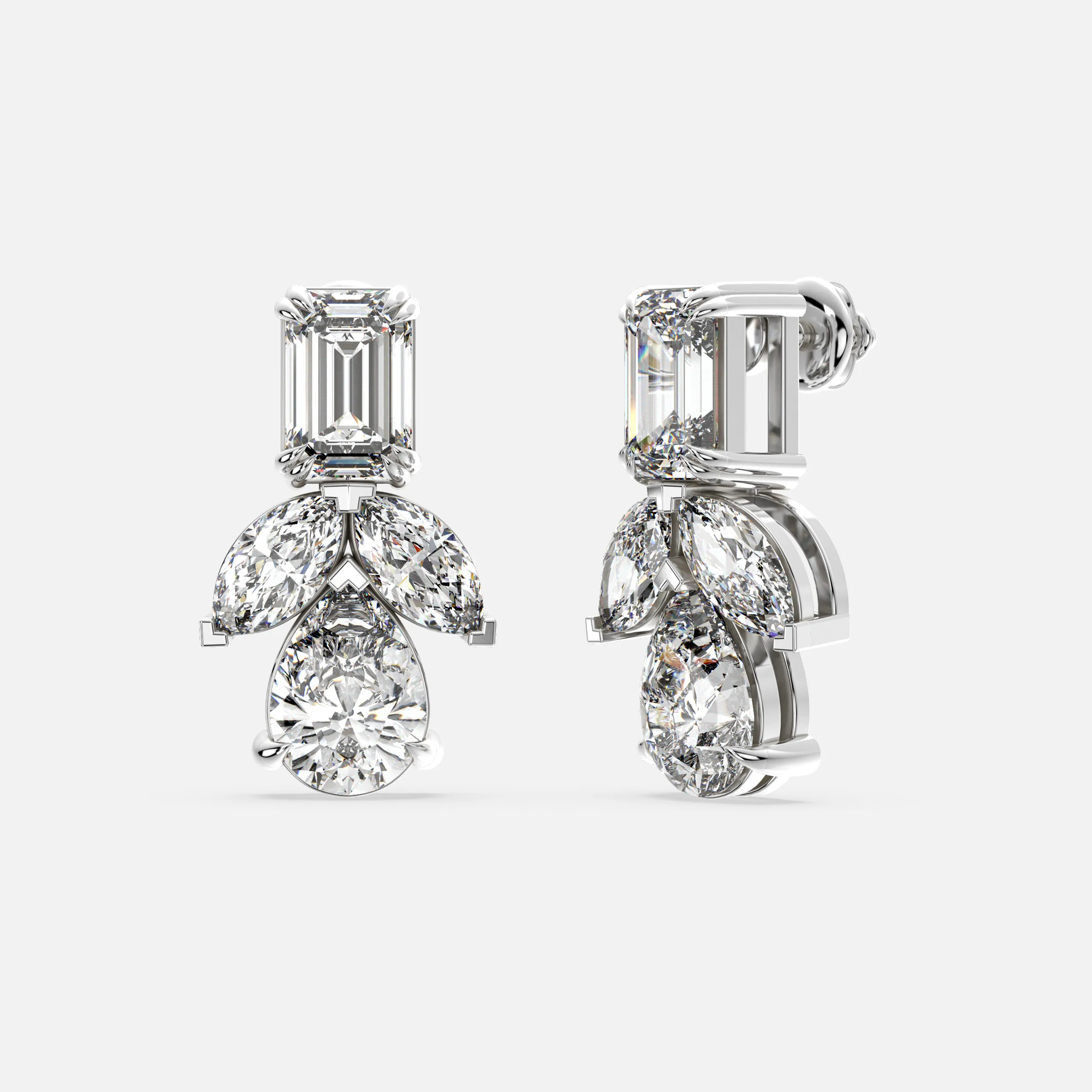 Shining Petal Earrings