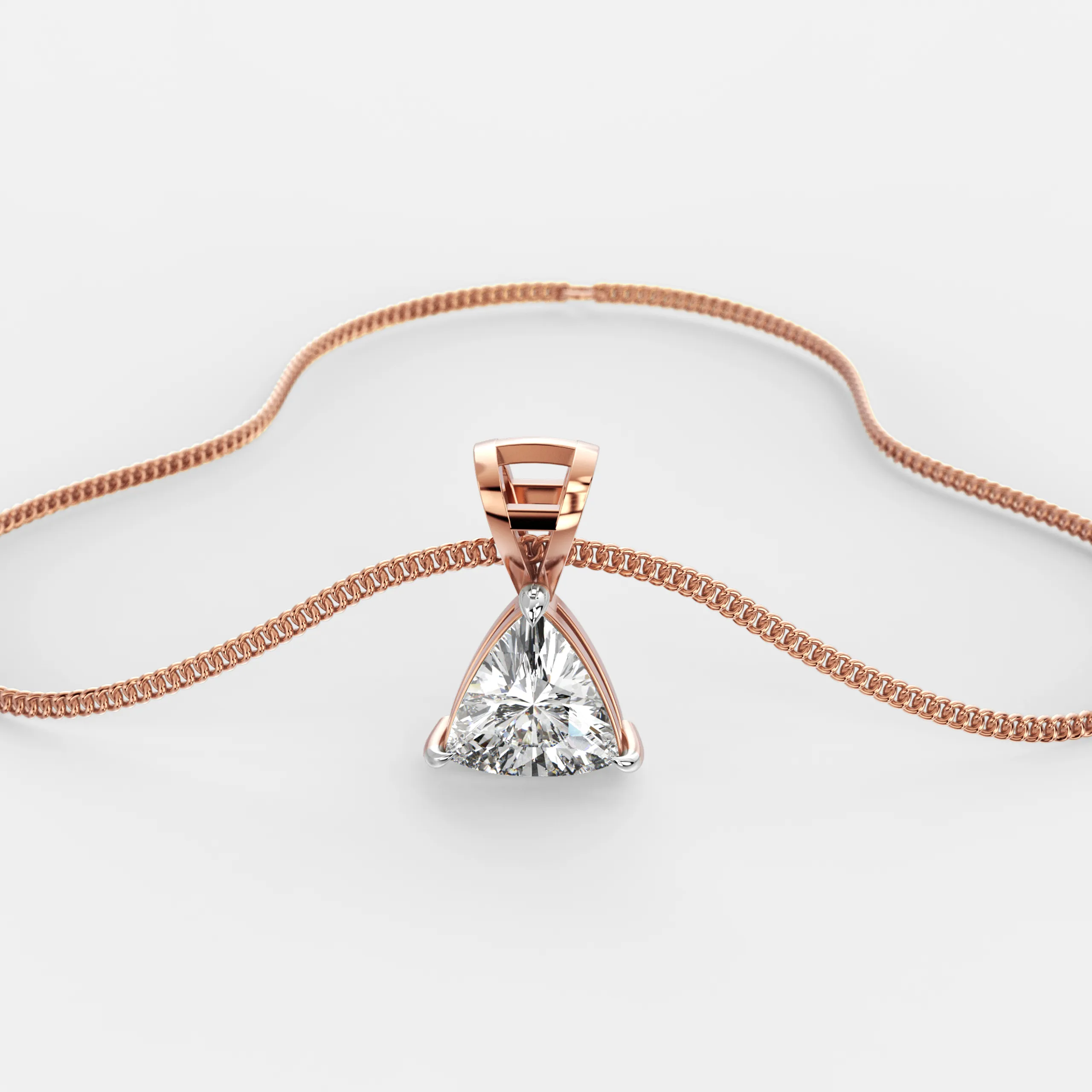 TriLuxe Diamond Pendant