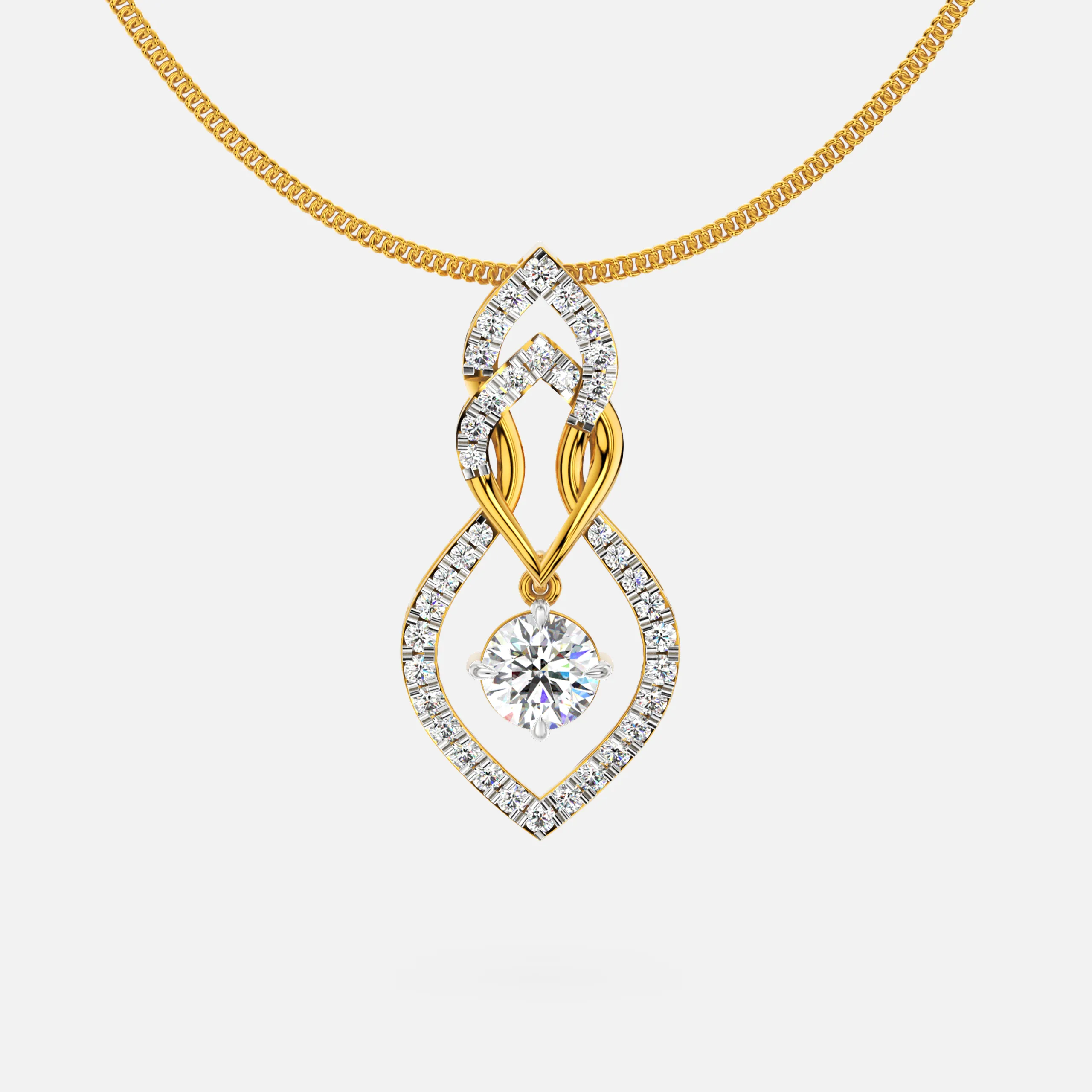 Twilight Petal Pendant