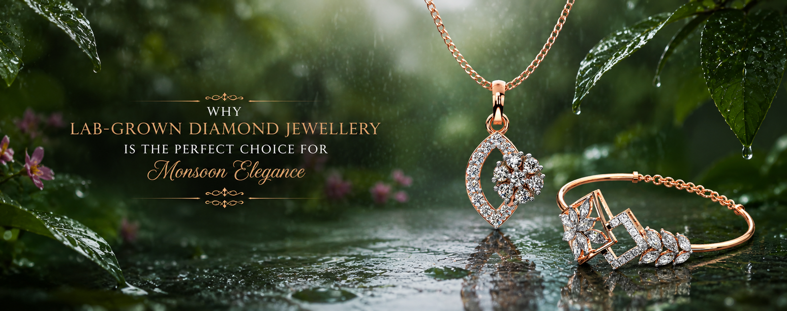 WHY LAB-GROWN DIAMOND JEWELLERY IS THE PERFECT CHOICE FOR MONSOON ELEGANCE