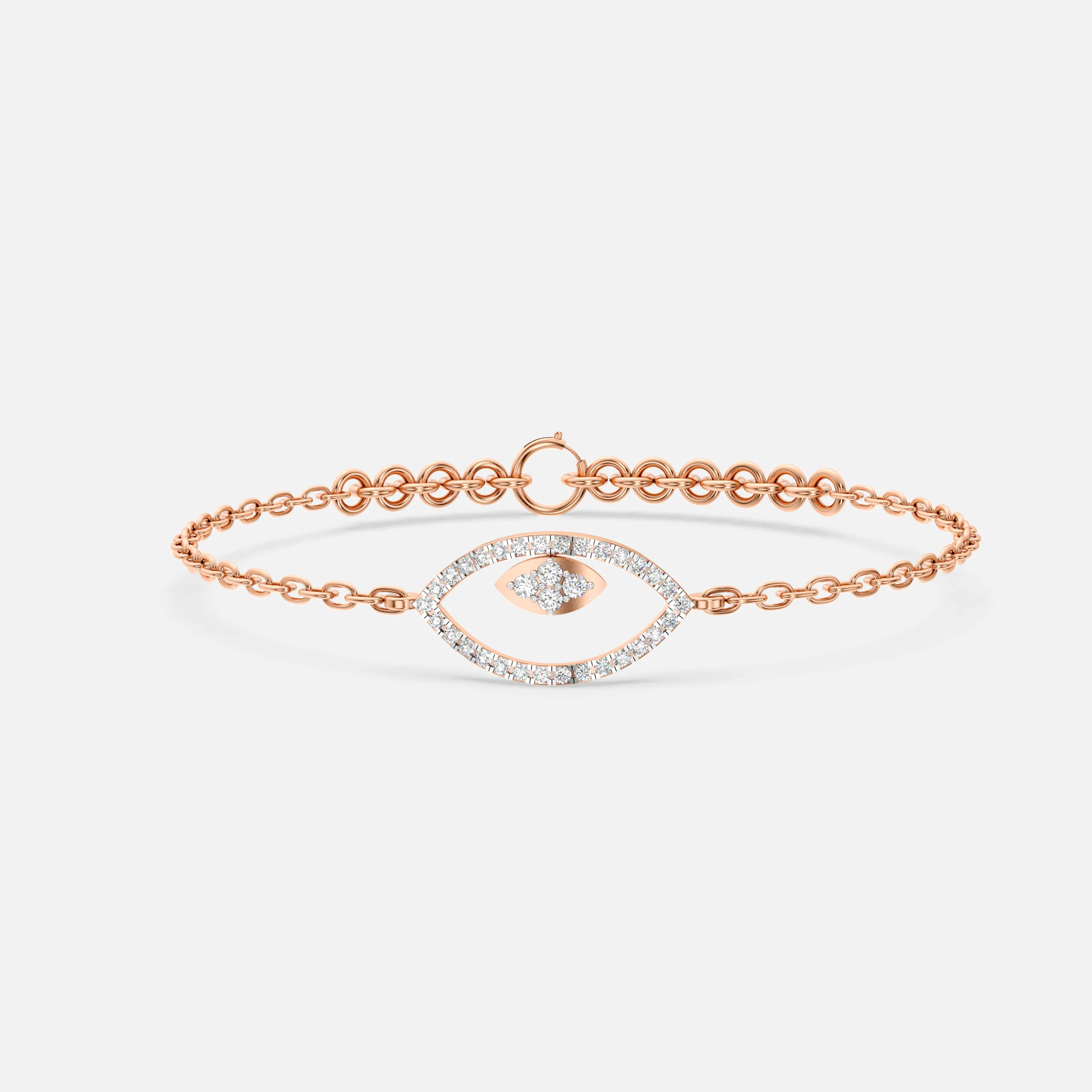 Evil Eye Diamond Bracelet