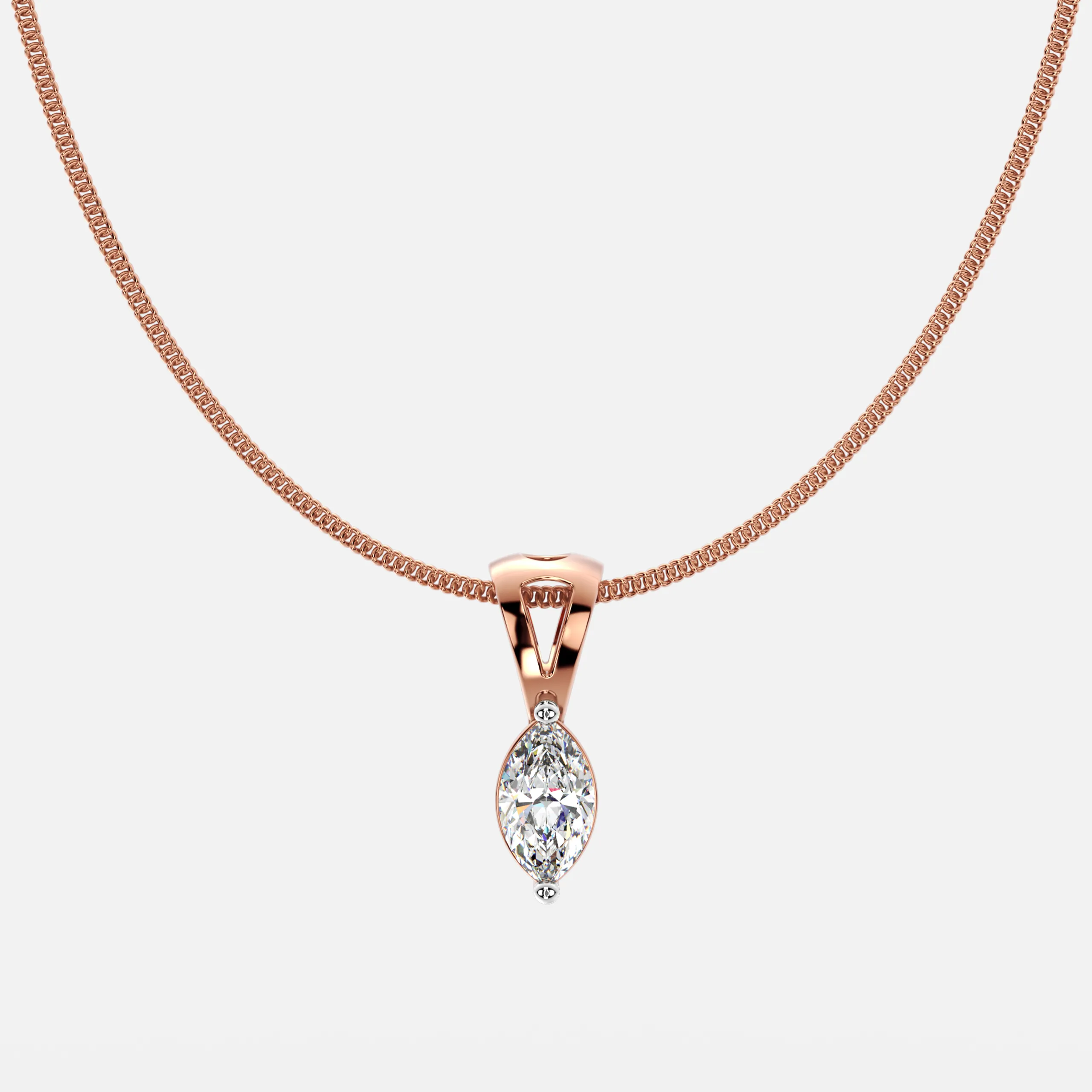 Marquise Glow Pendant