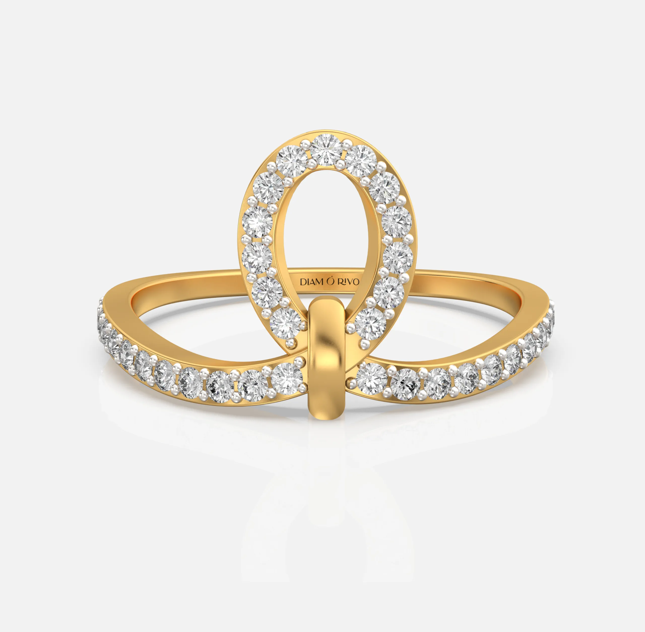 Eterna Loop Diamond Ring