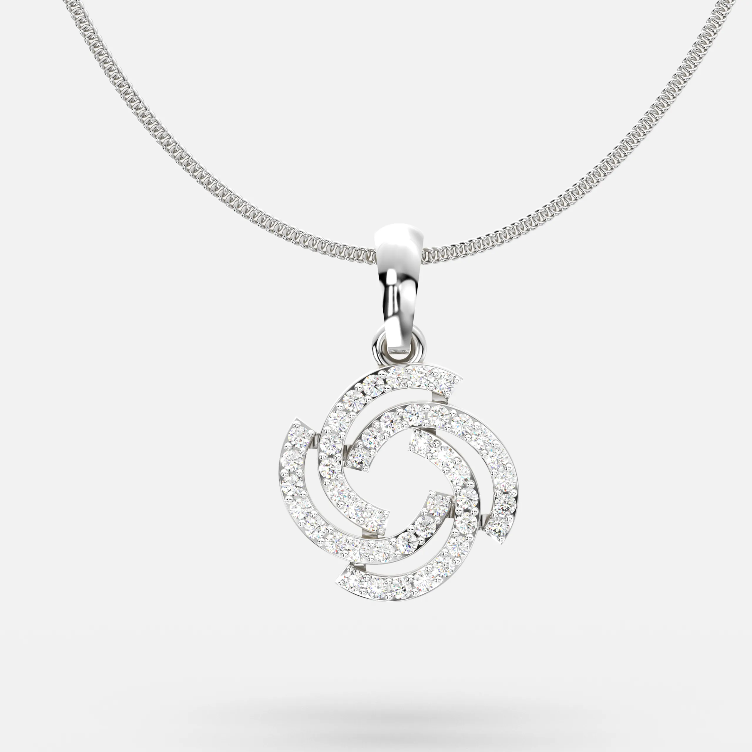 Radiant Swirl Pendant