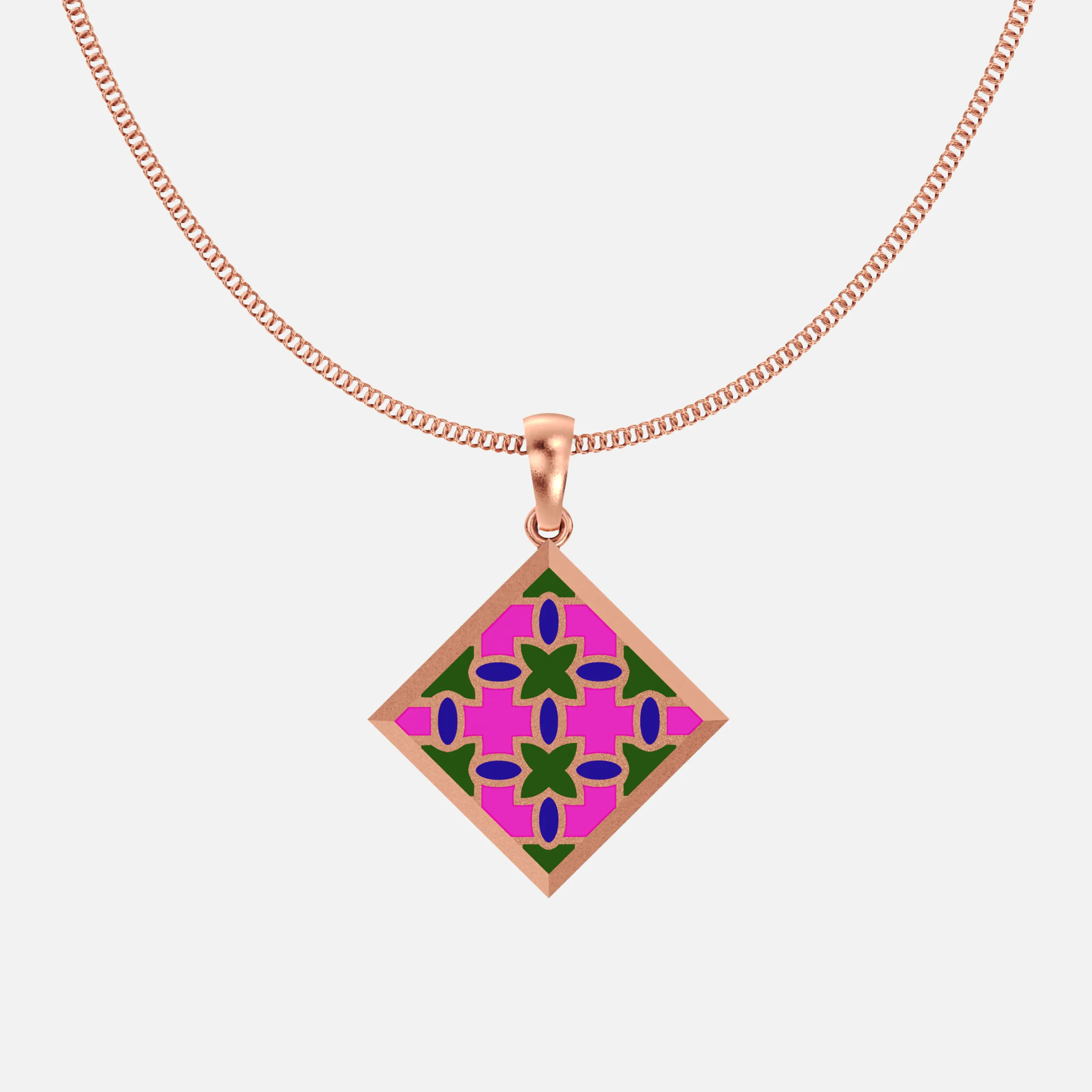 Quadra Crest Pendant