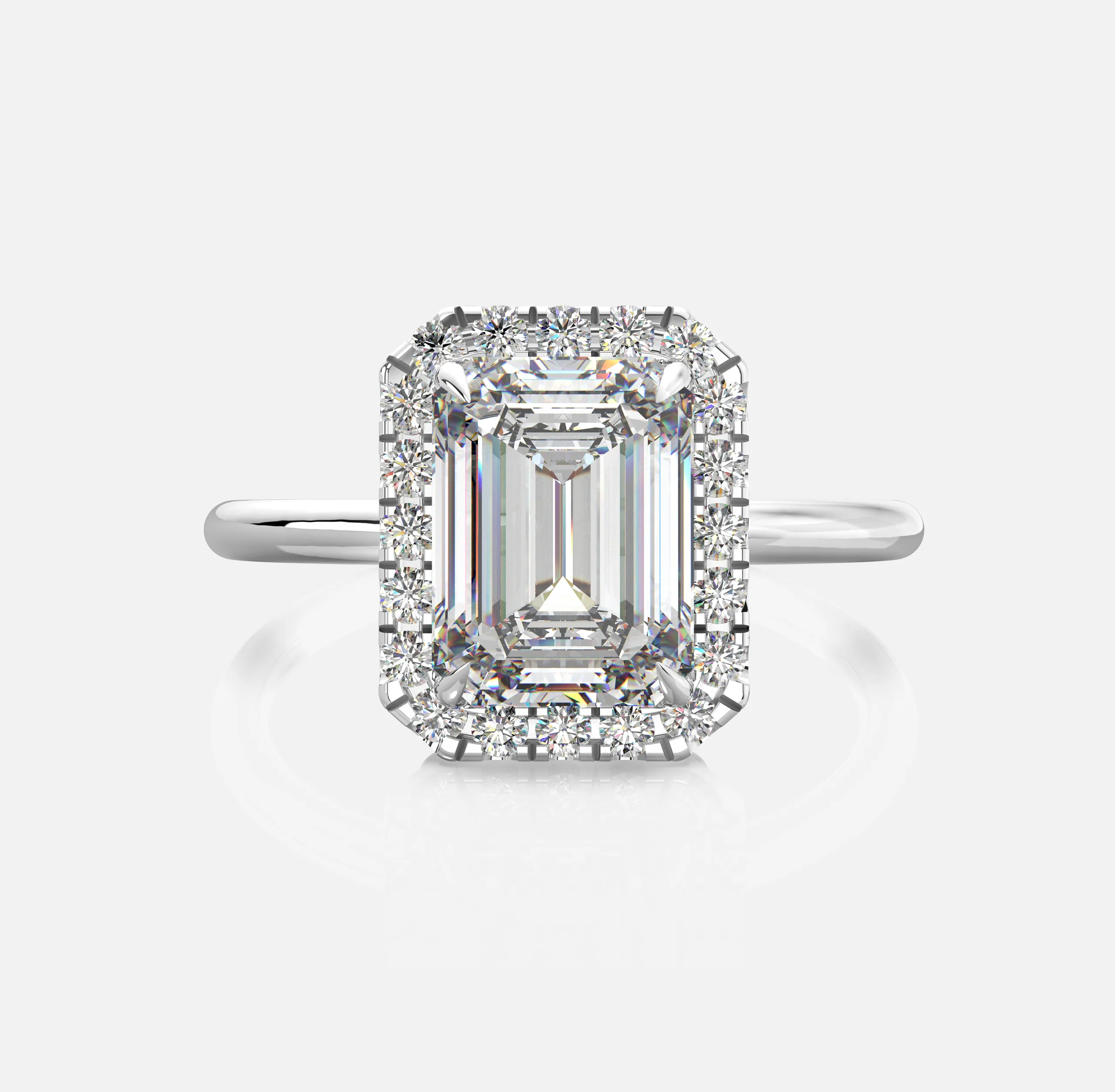 Eternal Emerald-Cut Ring