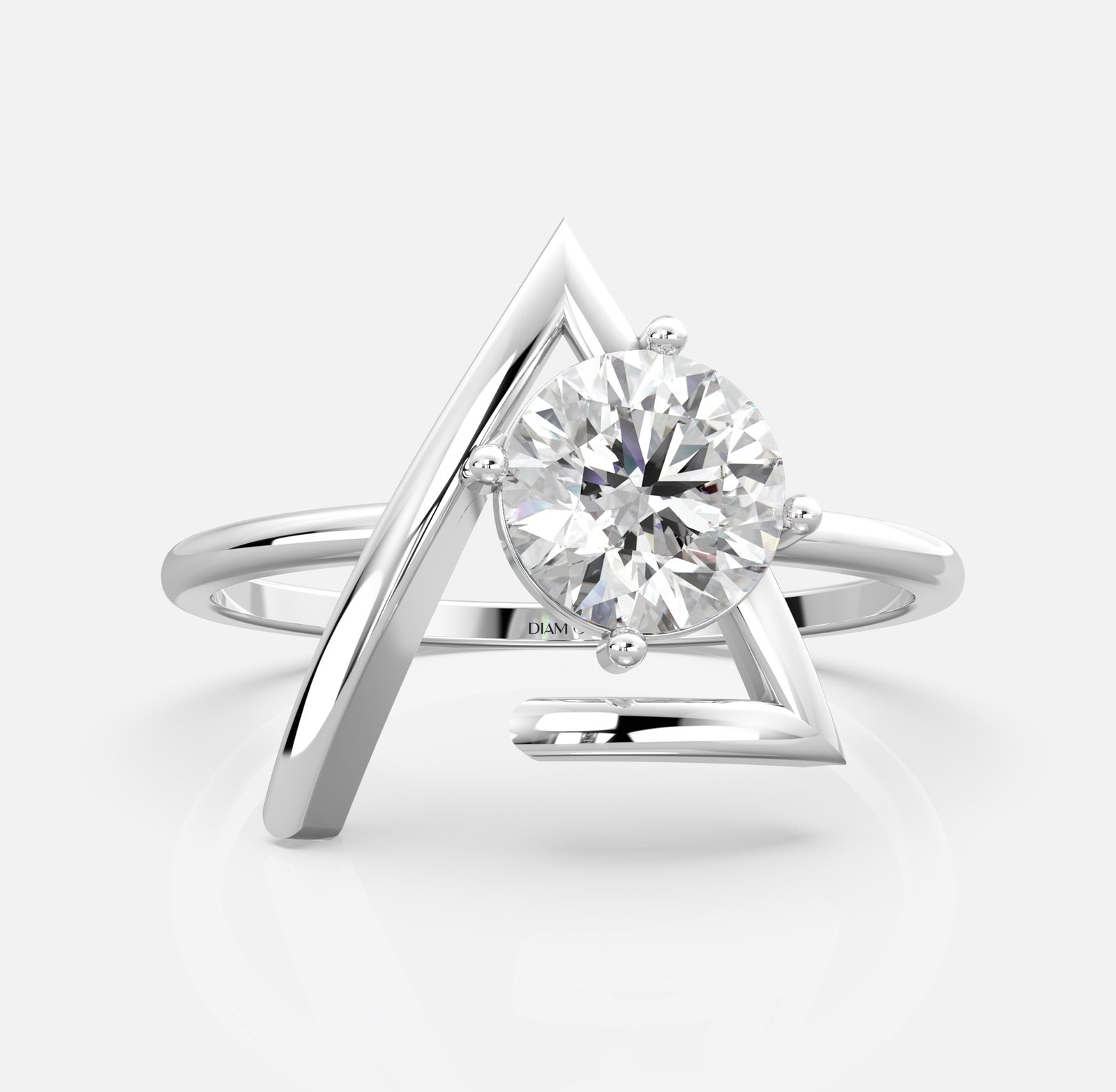Triad Flair Diamond Ring