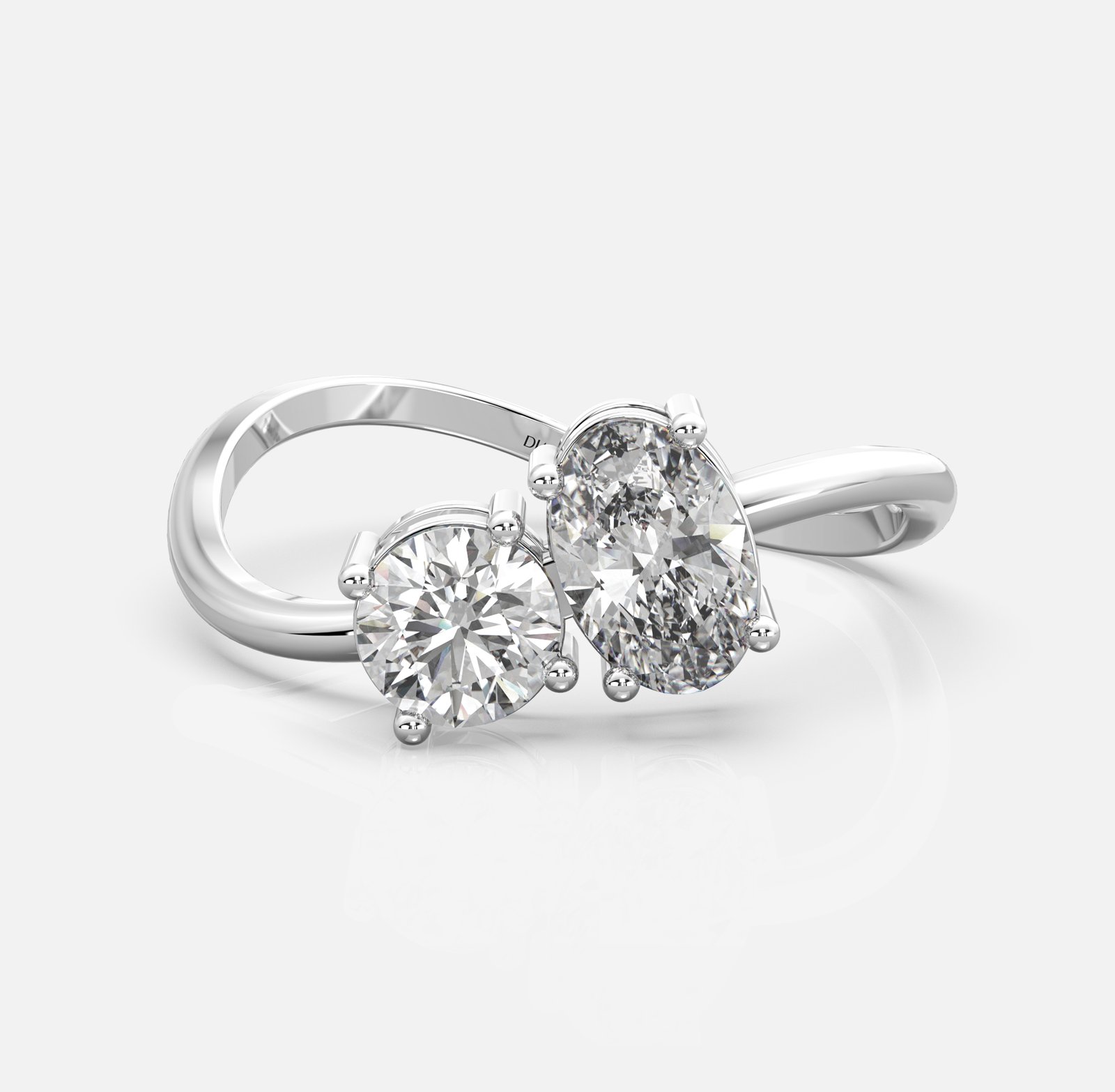 Infinity Duo Diamond Ring