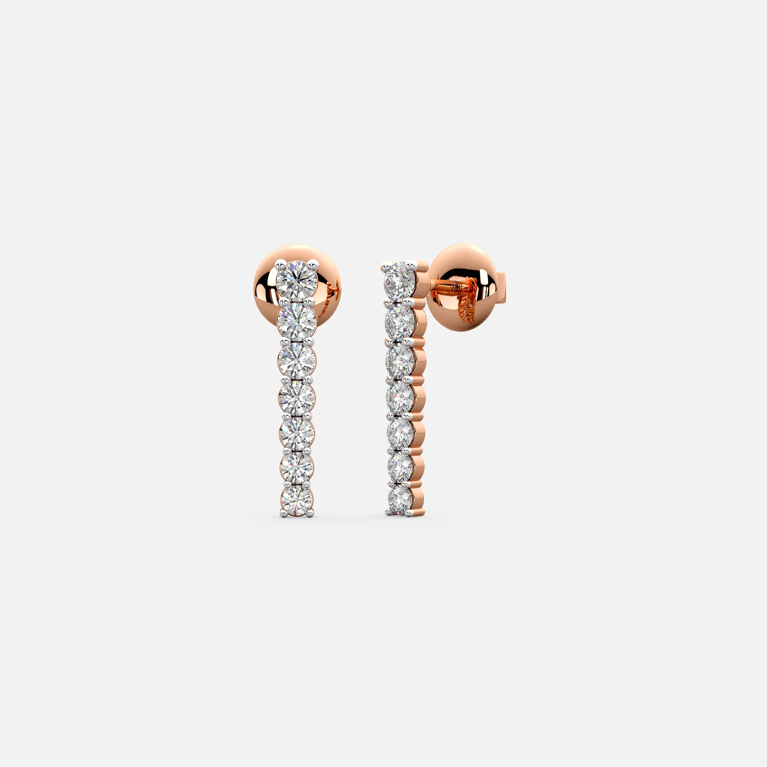 Celeste Diamond Drop Earrings