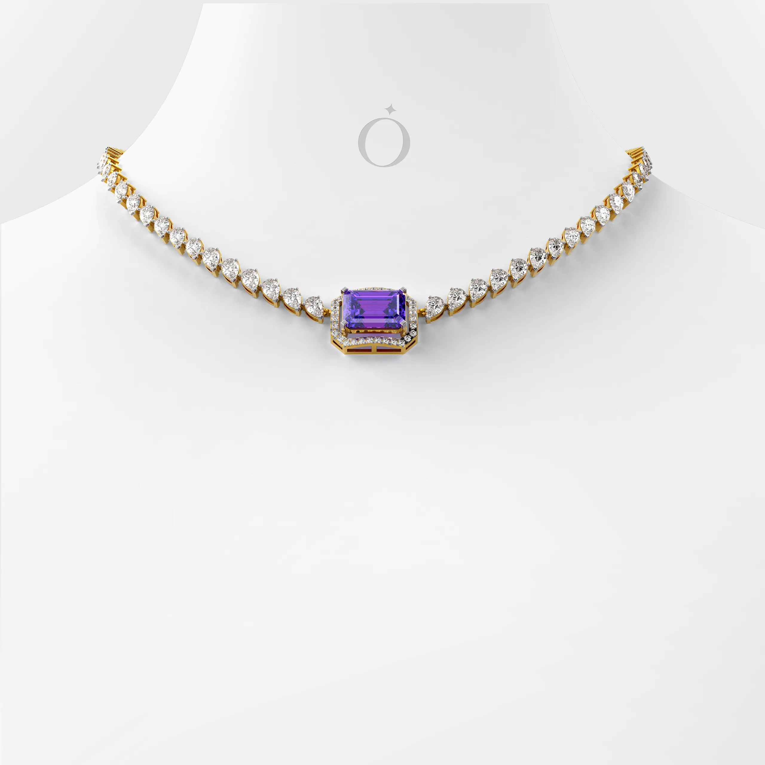 Aurevine Halo Necklace