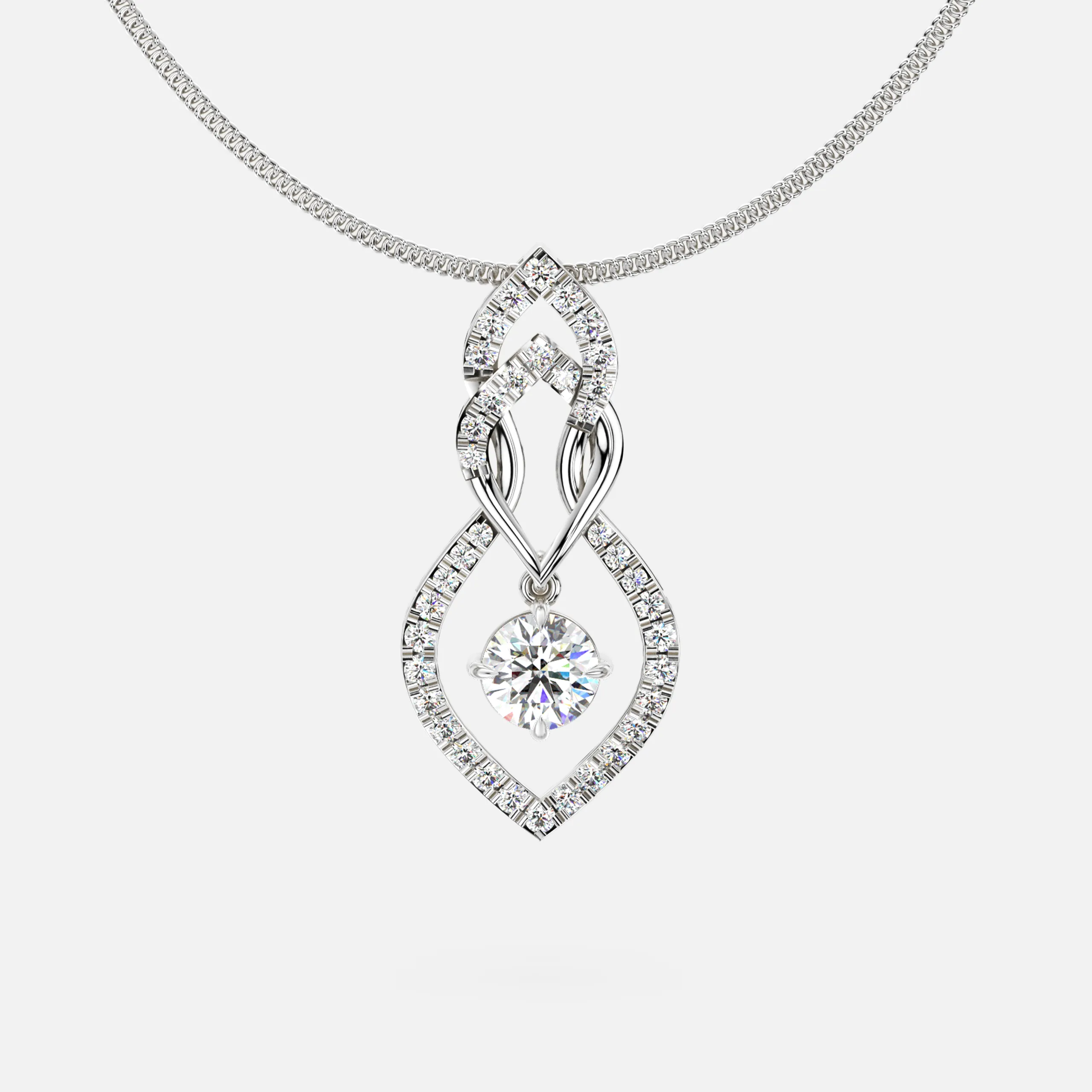 Twilight Petal Pendant