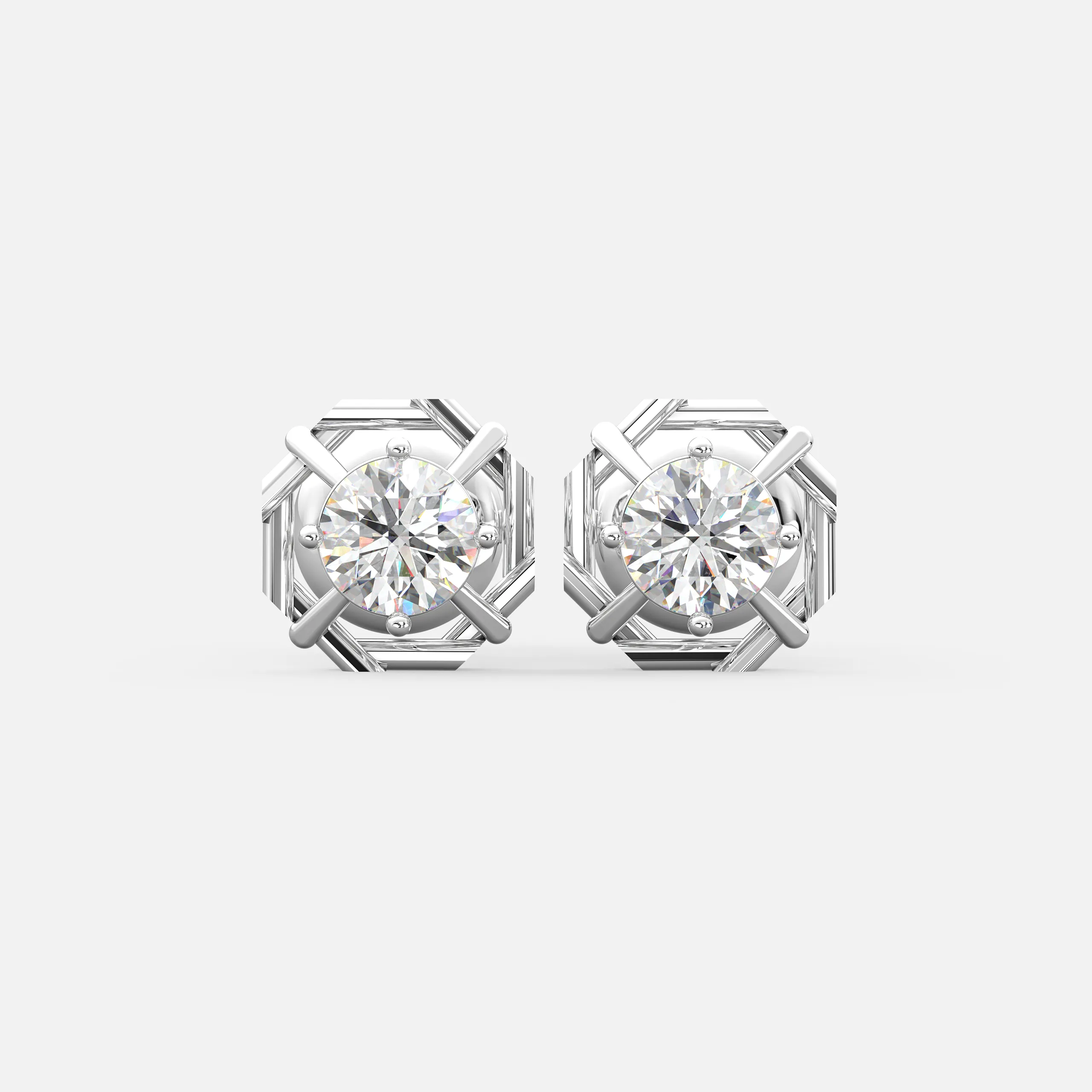Woven Halo Earrings