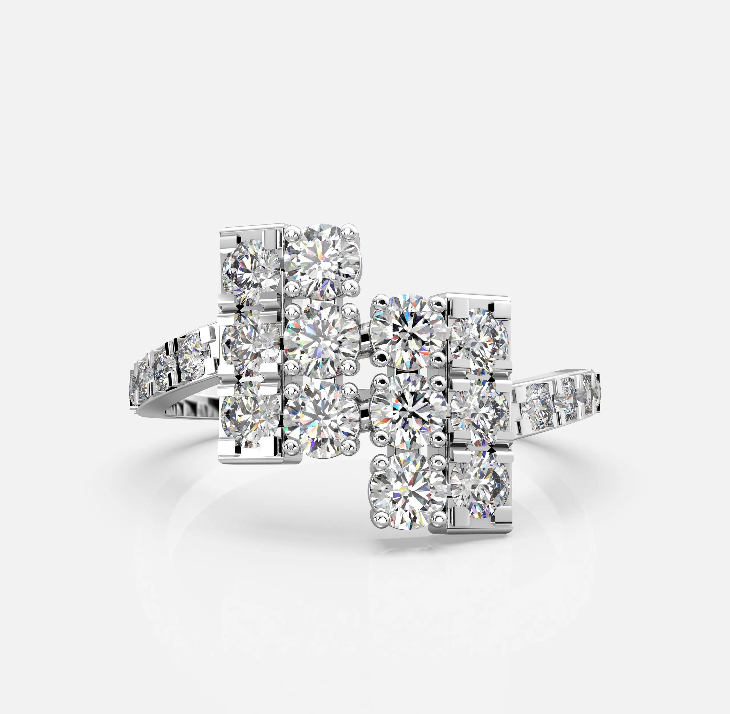 Twin Bloom Ring