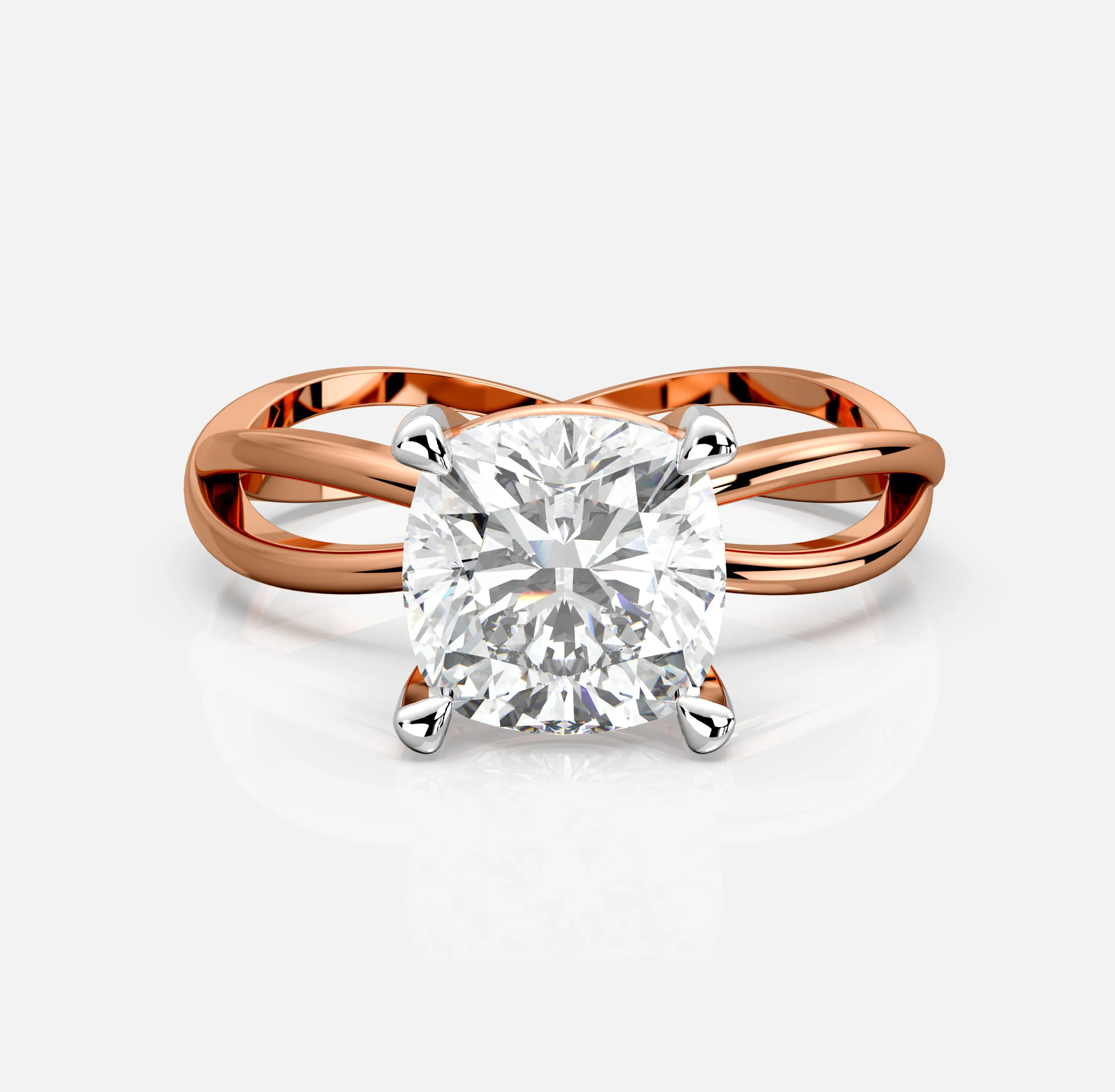 Eterna Cushion Ring