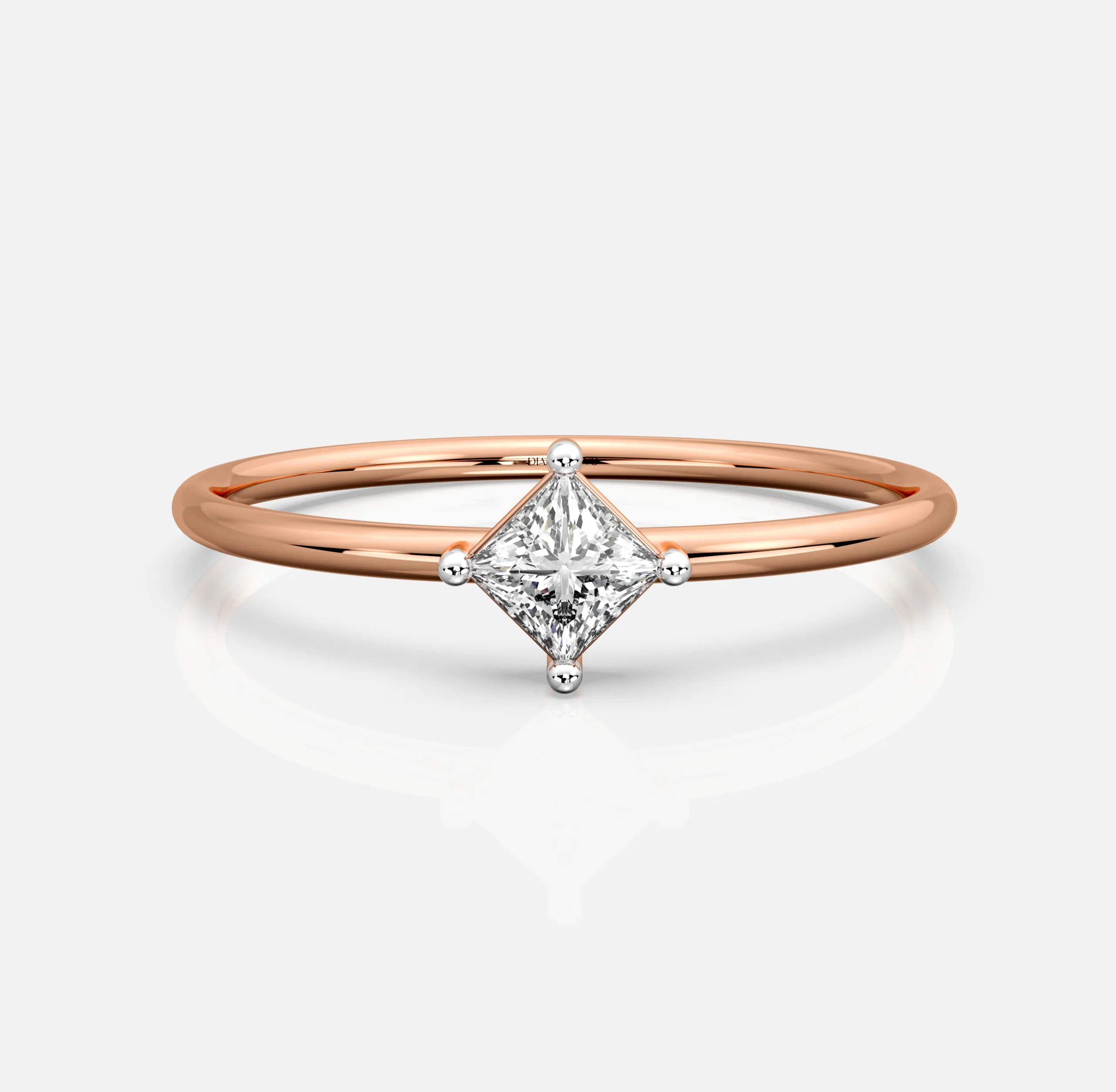 Radiant Princess Diamond Ring