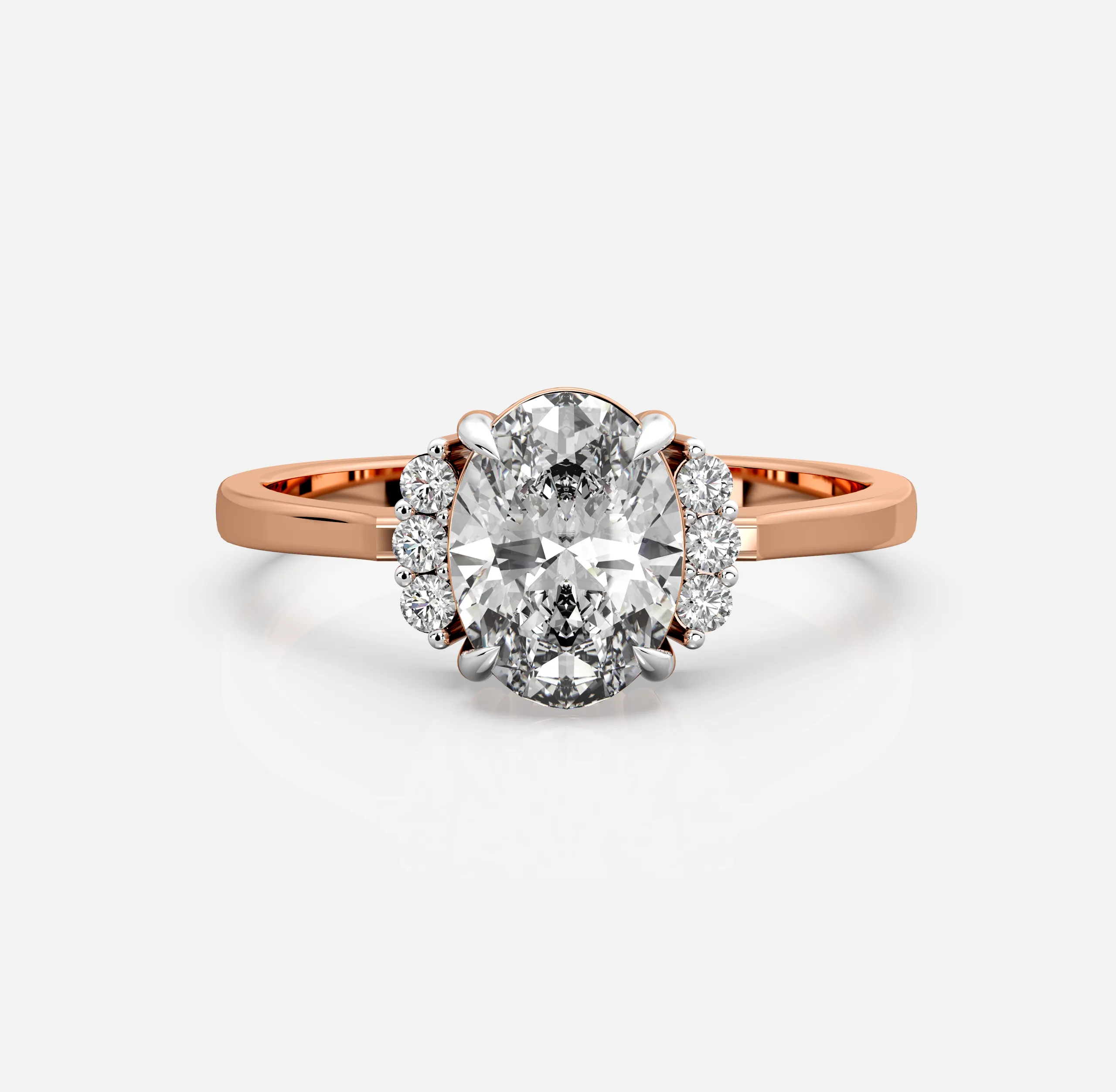 Oval Brilliance Diamond Ring