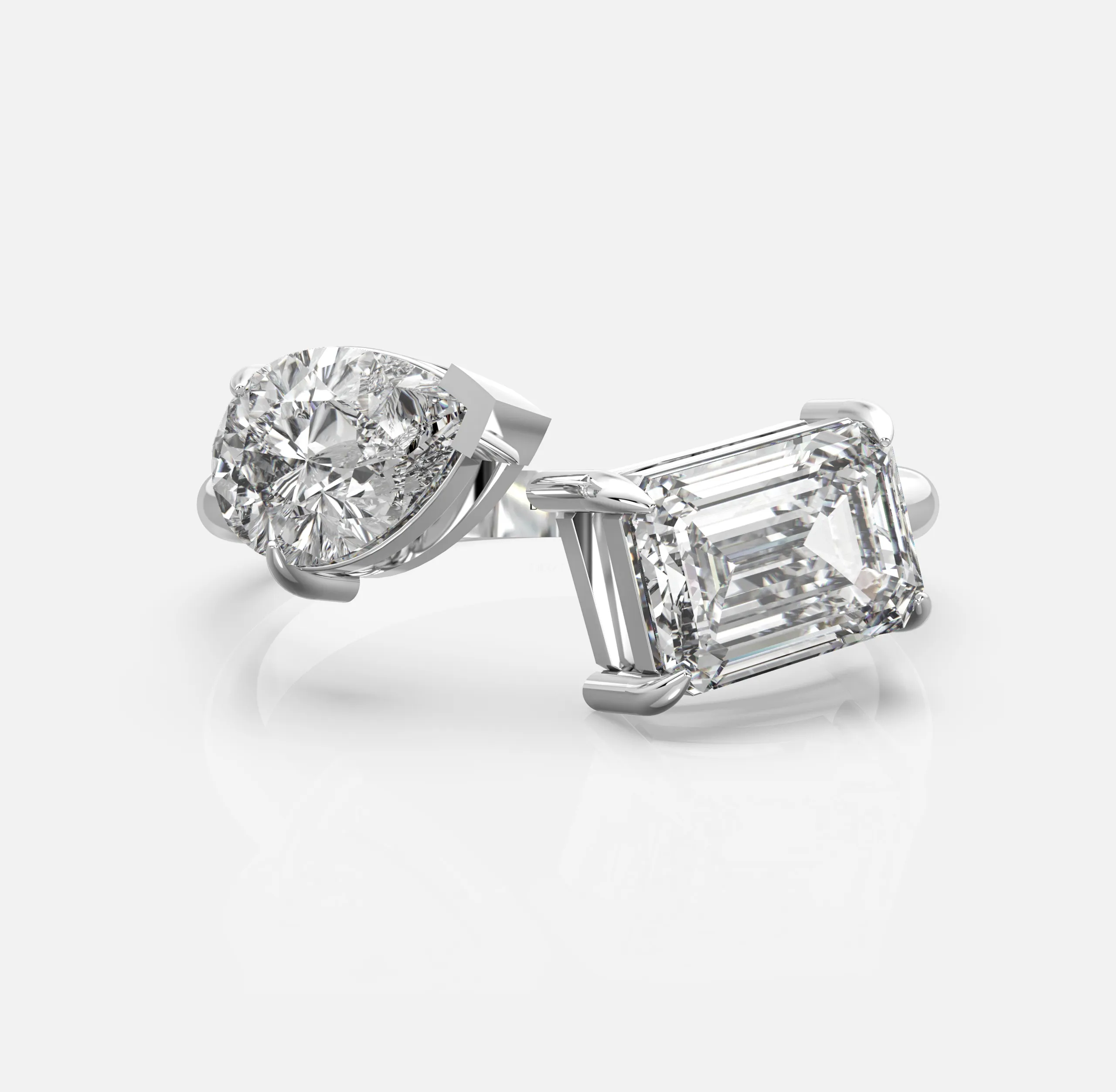 Dual Radiance Diamond Ring