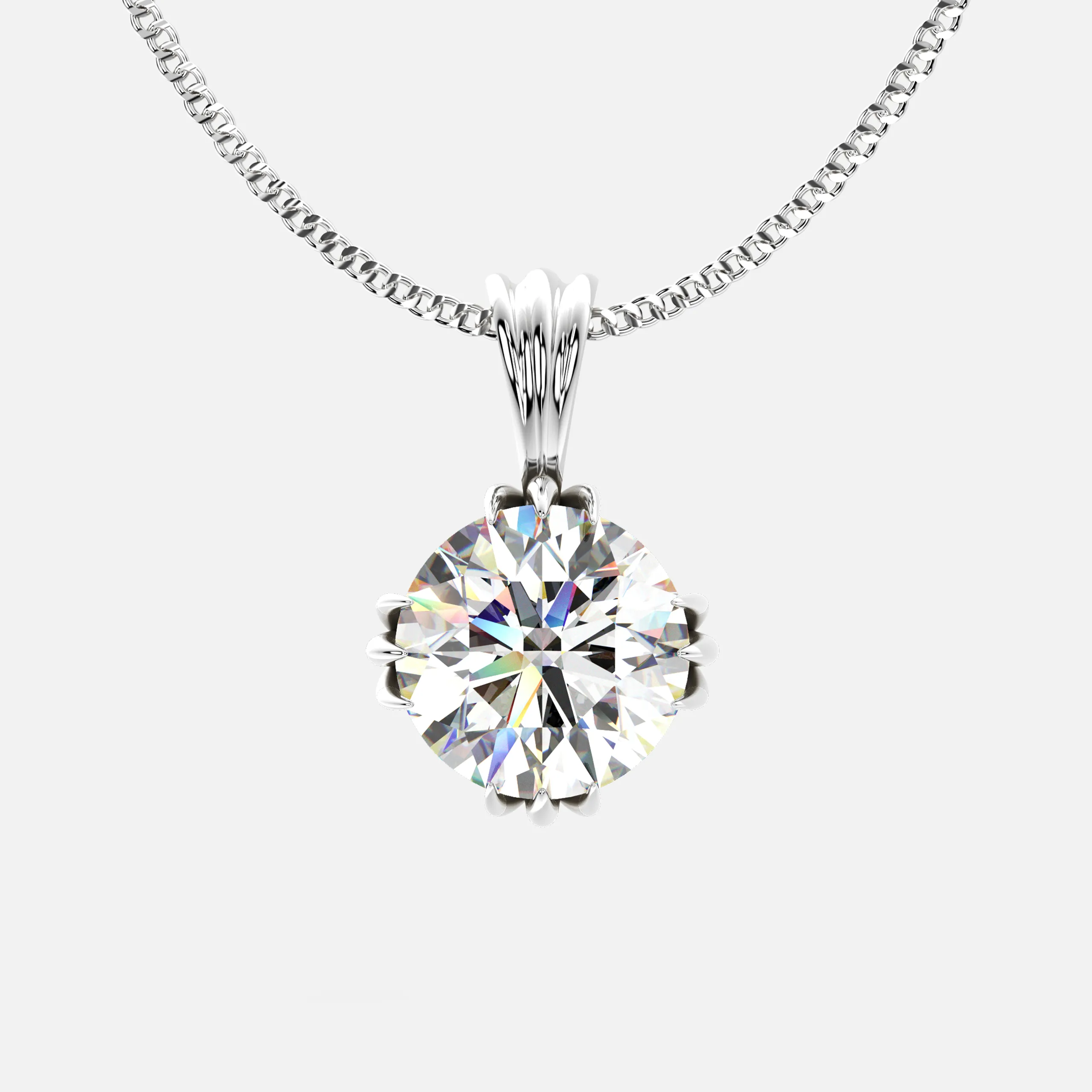 Royal Bloom Diamond Pendant