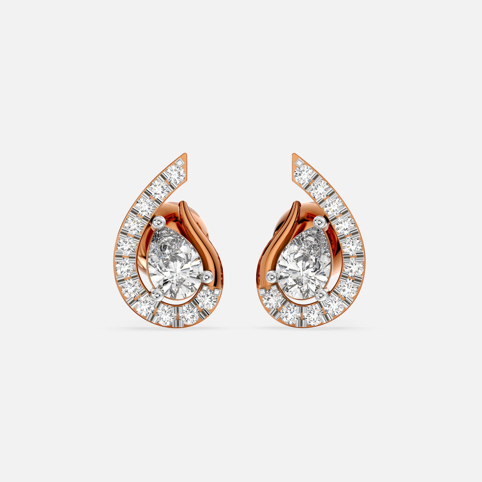 Radiance Drop Diamond Earrings