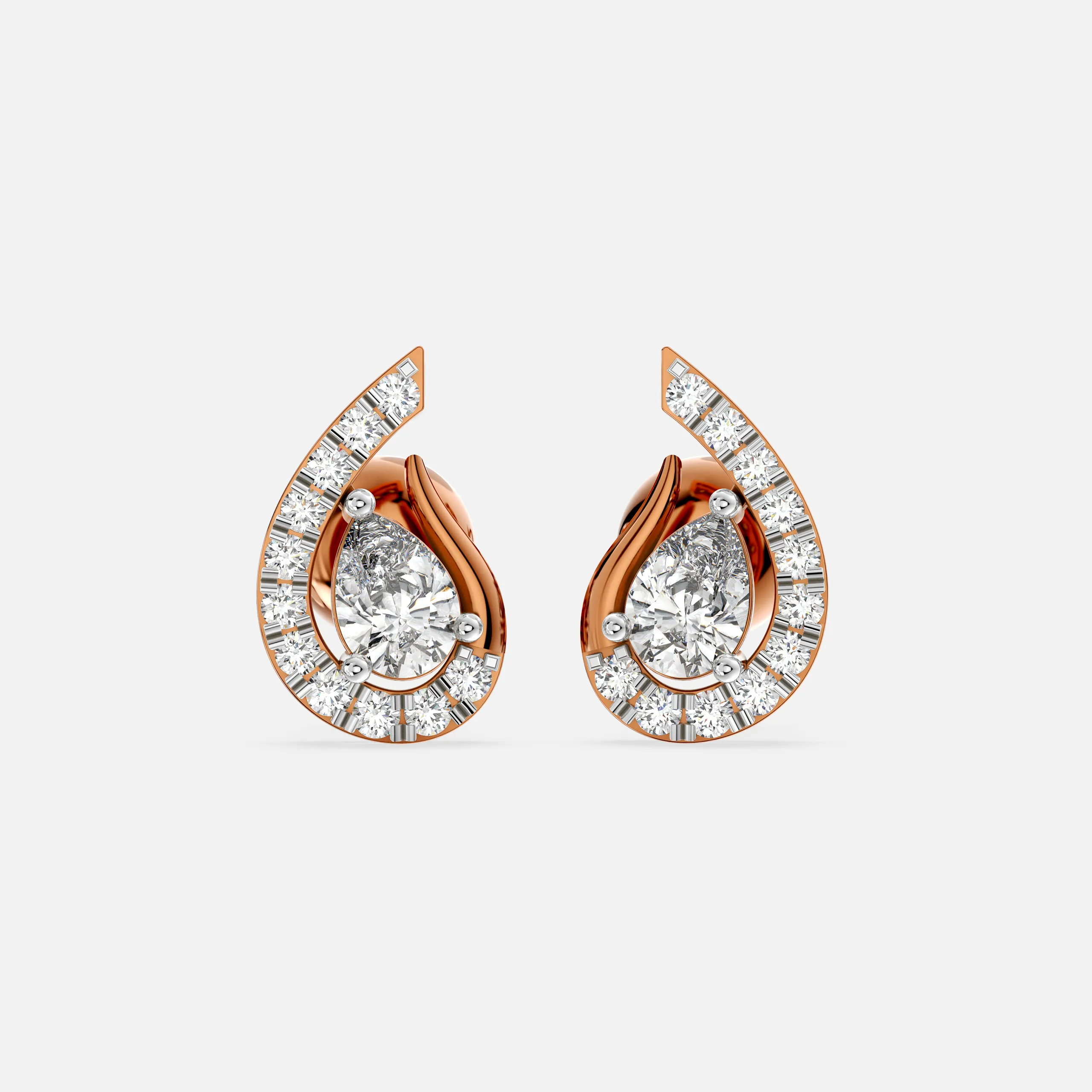 Radiance Drop Diamond Earrings