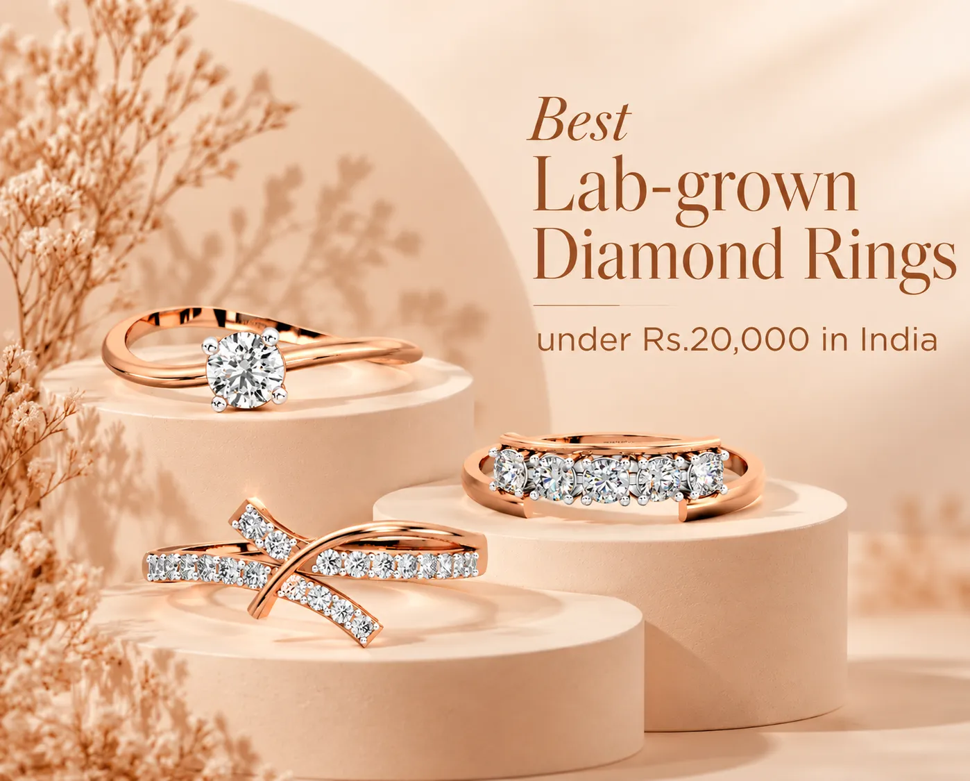 Best Lab Grown Diamond Rings Under ₹20,000 in India Affordable Luxury for Every Woman