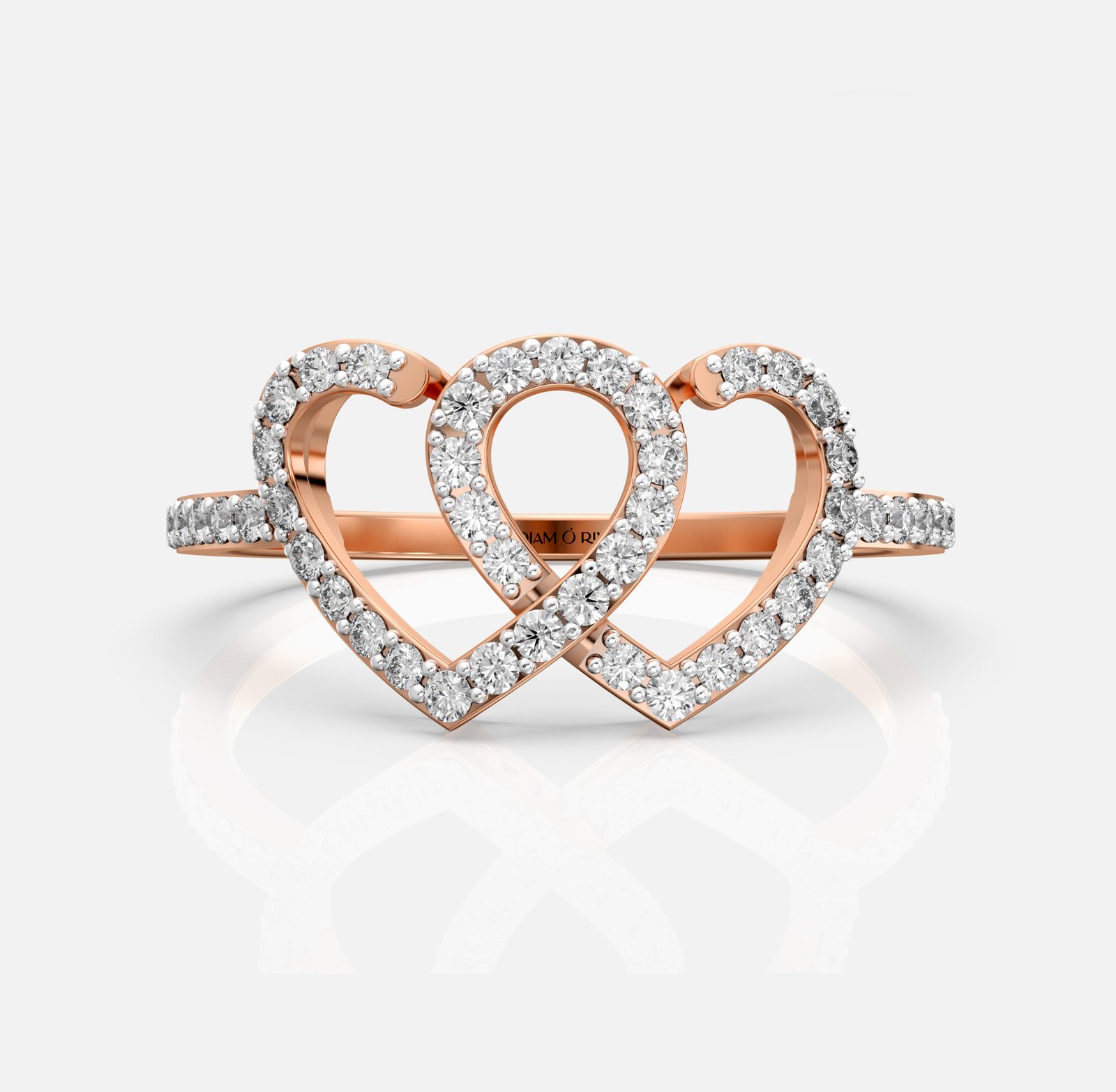 Soulmate Heart Diamond Ring