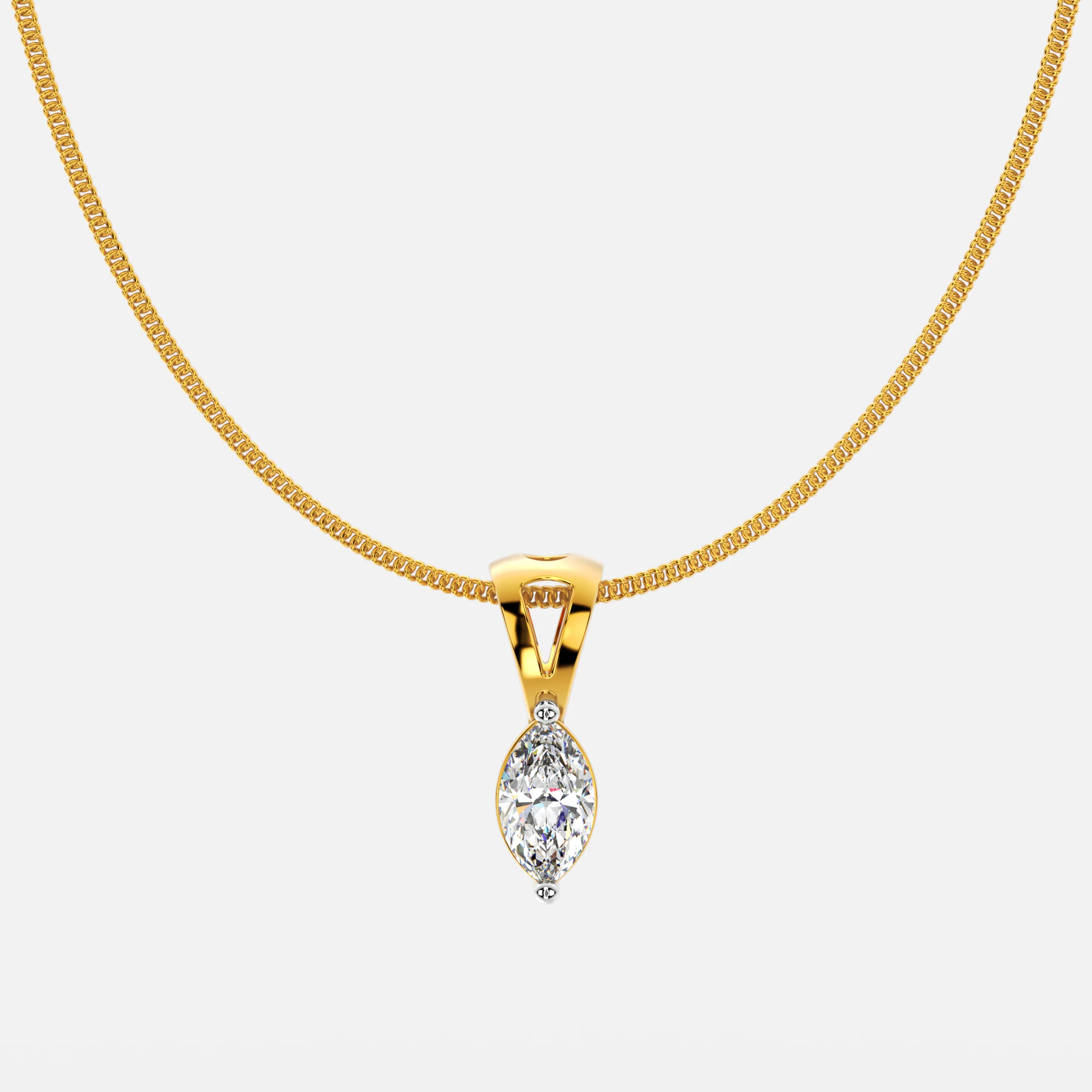 Marquise Glow Pendant