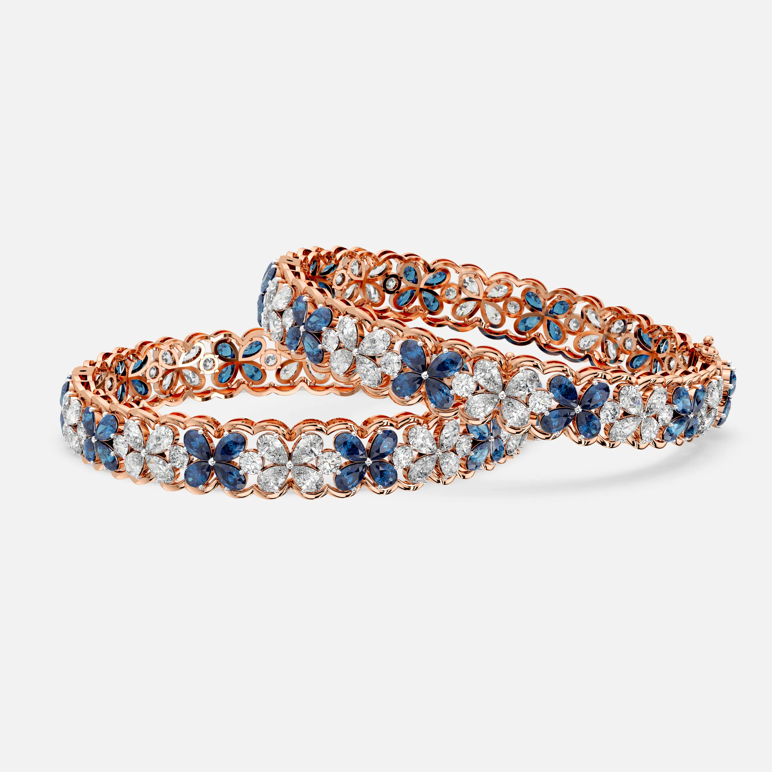 Bloom Diamond Bangle (1 Pcs.)