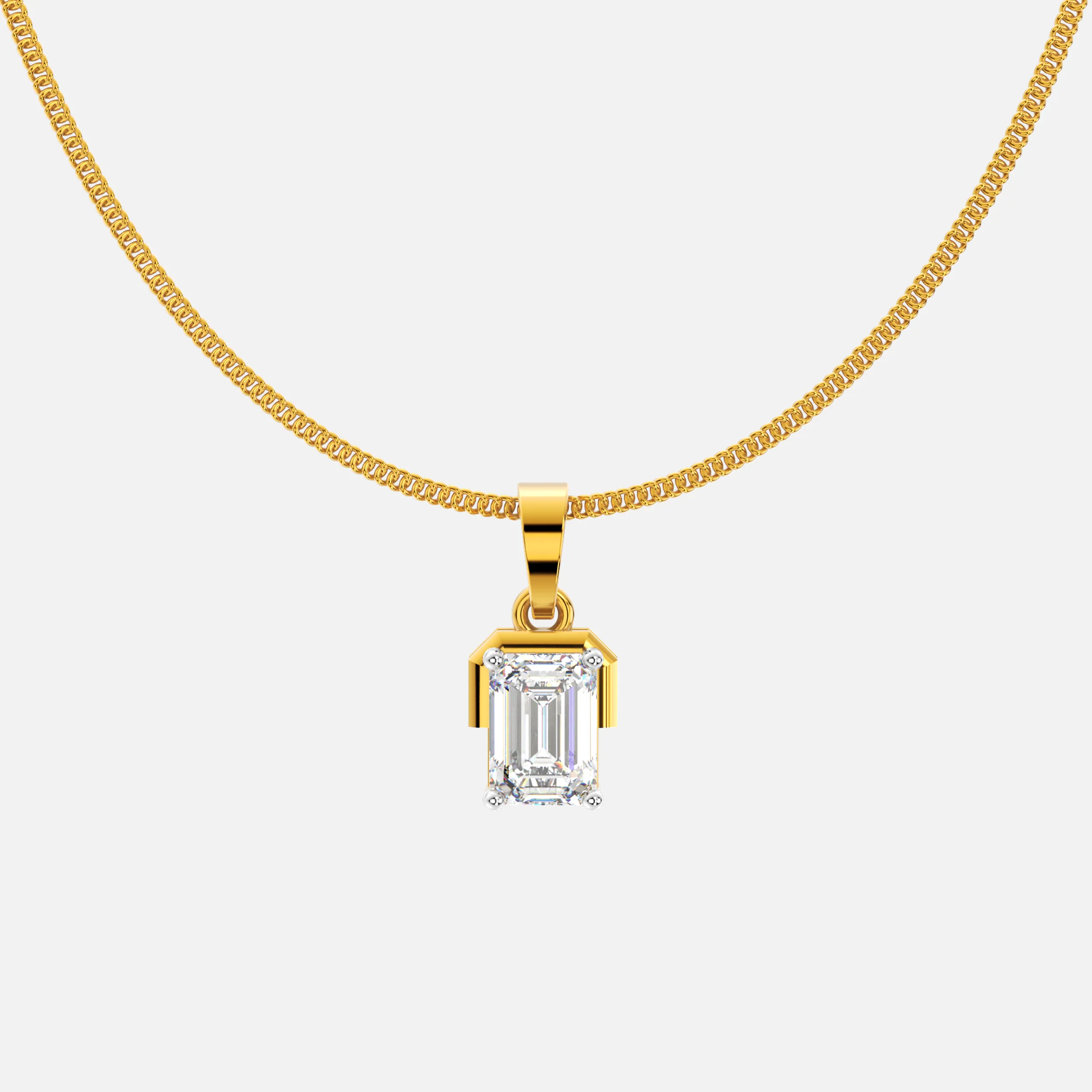 Diamond Frame Pendant
