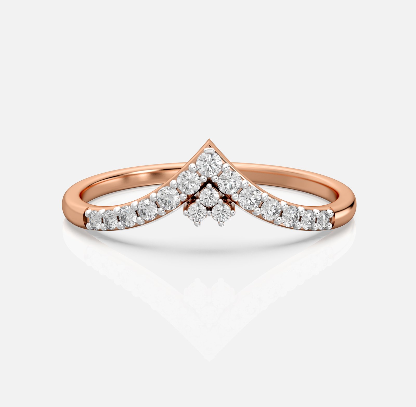 Celeste Peak Diamond Ring