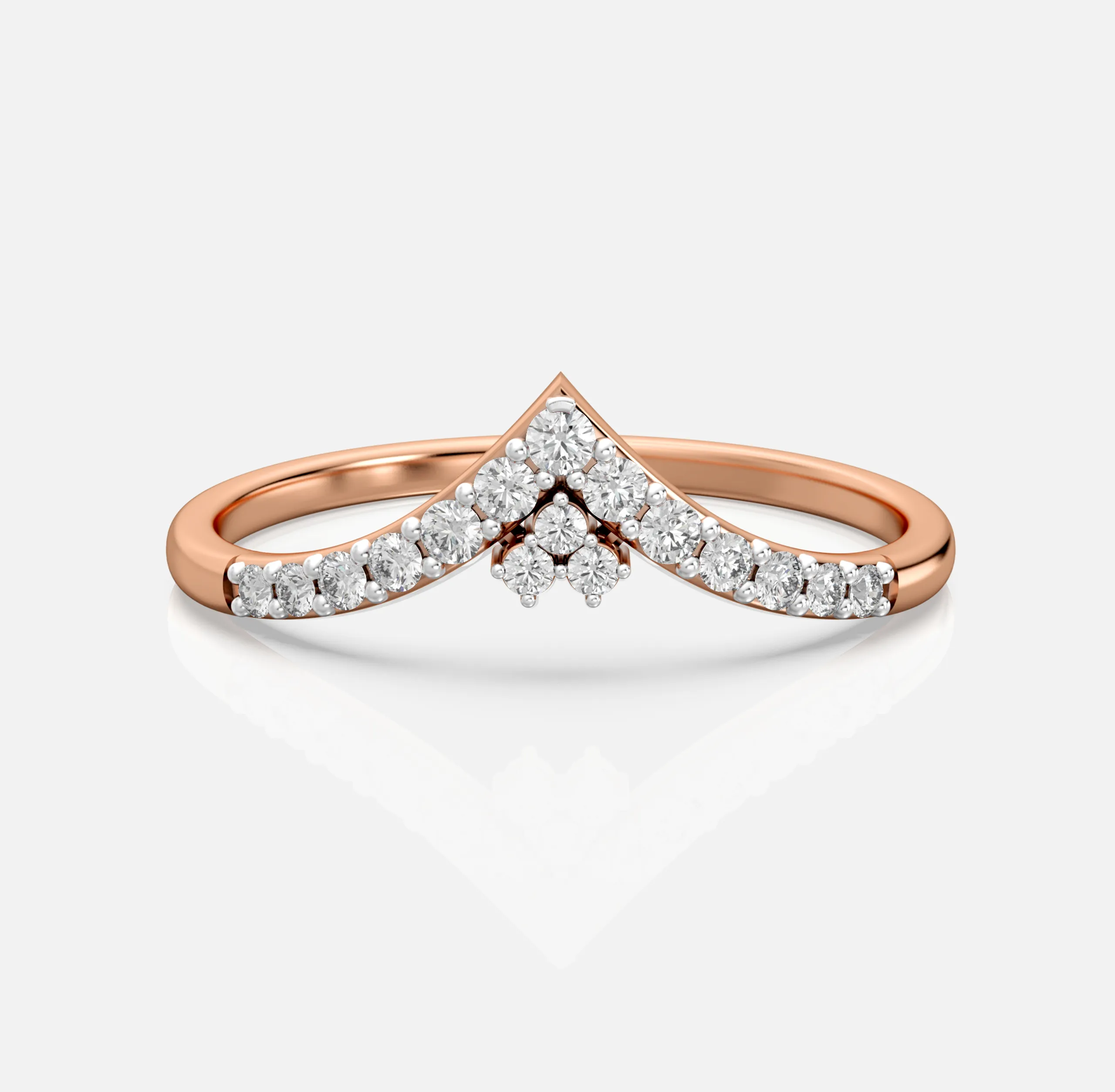 Celeste Peak Diamond Ring