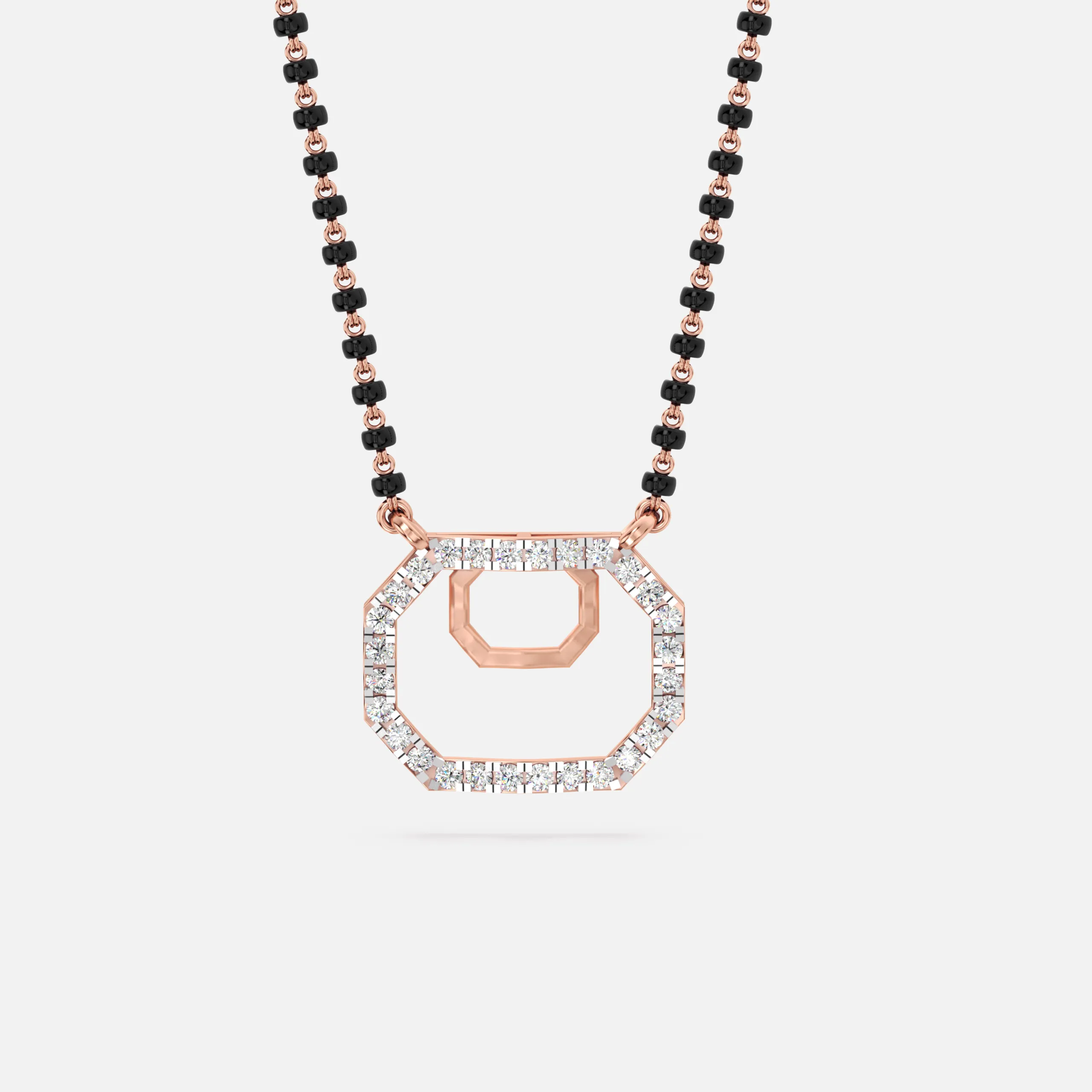 Hexa Halo Mangalsutra