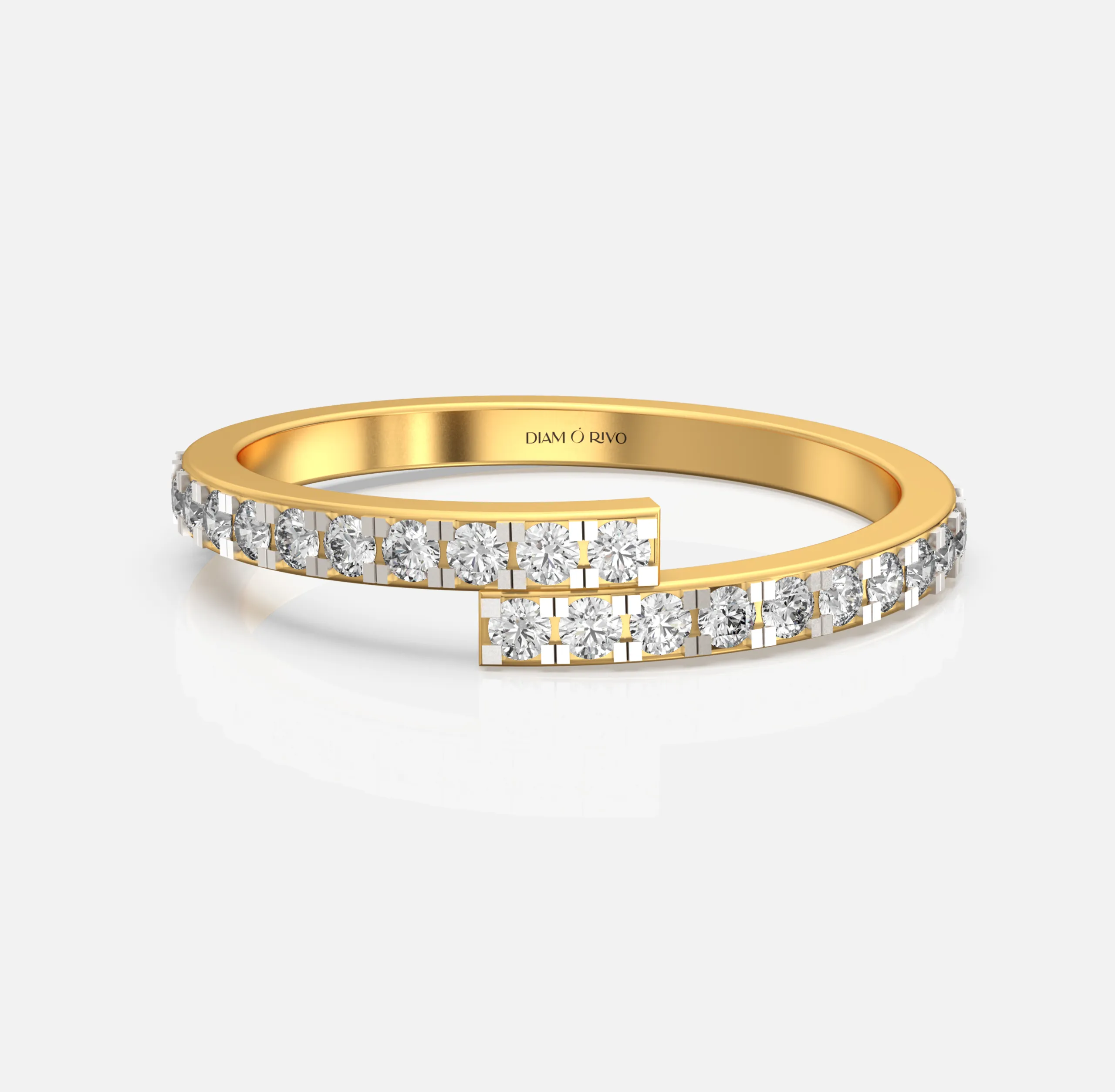 Bypass Diamond Ring
