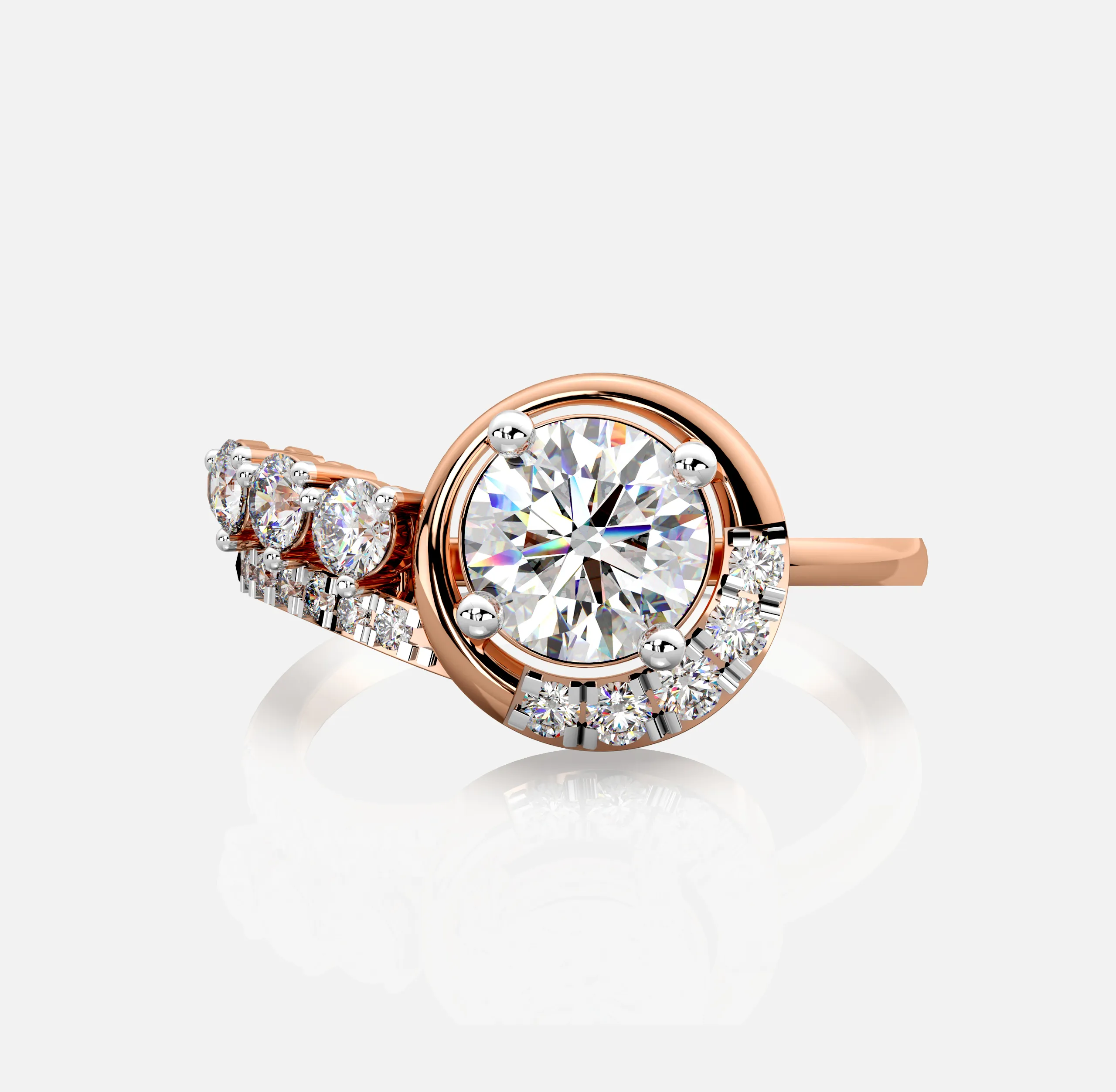 Nova Circle Diamond Ring