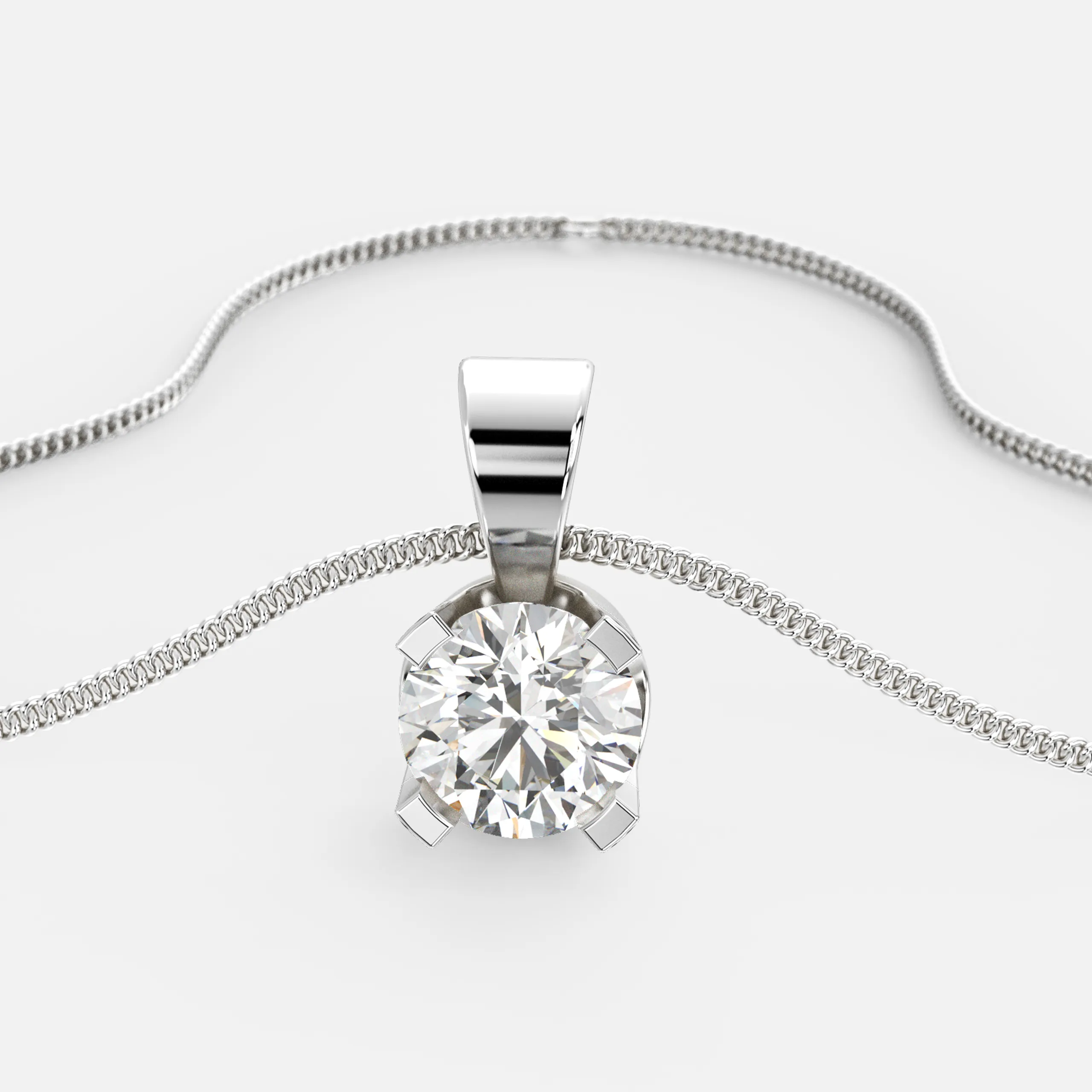 Luna Round Pendant