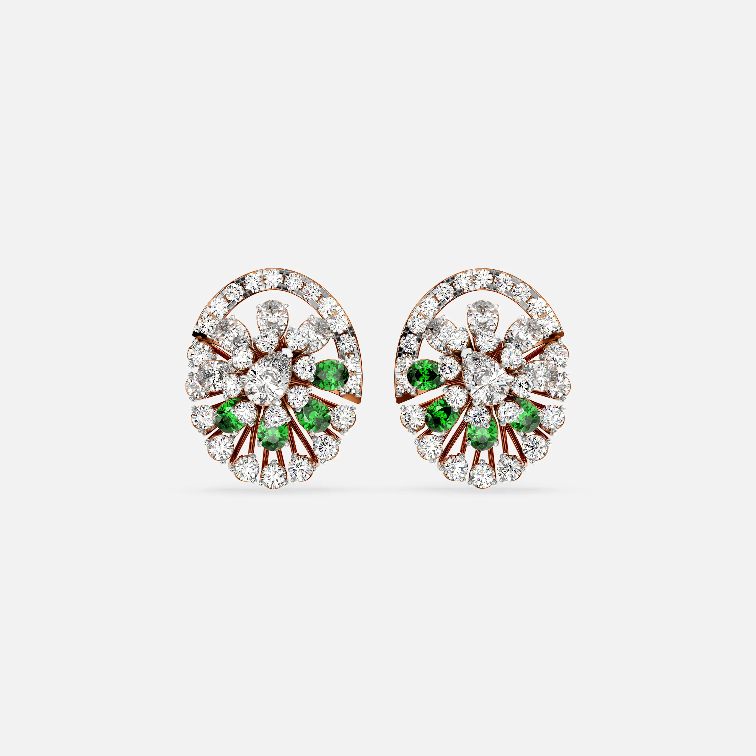 Emerella Bloom Diamond Earrings