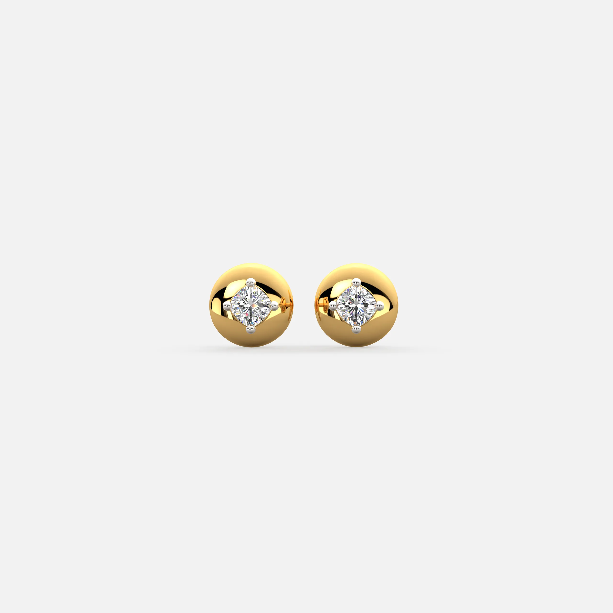 Petal Core Diamond Earrings