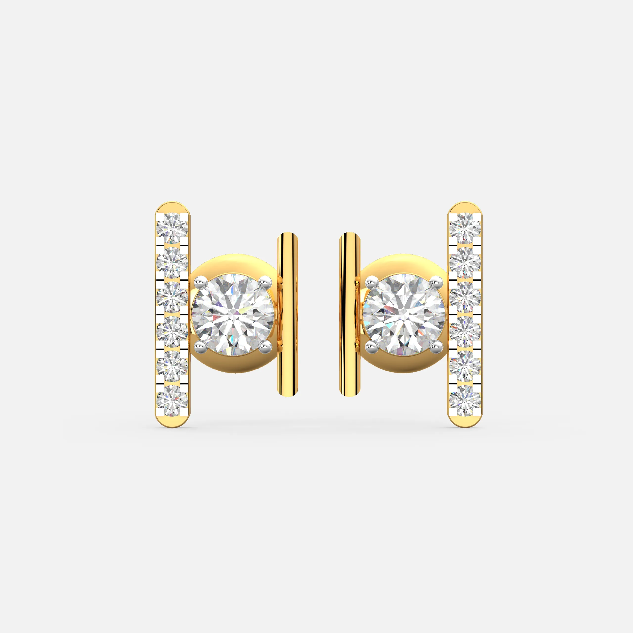Parallel Brilliance Earrings