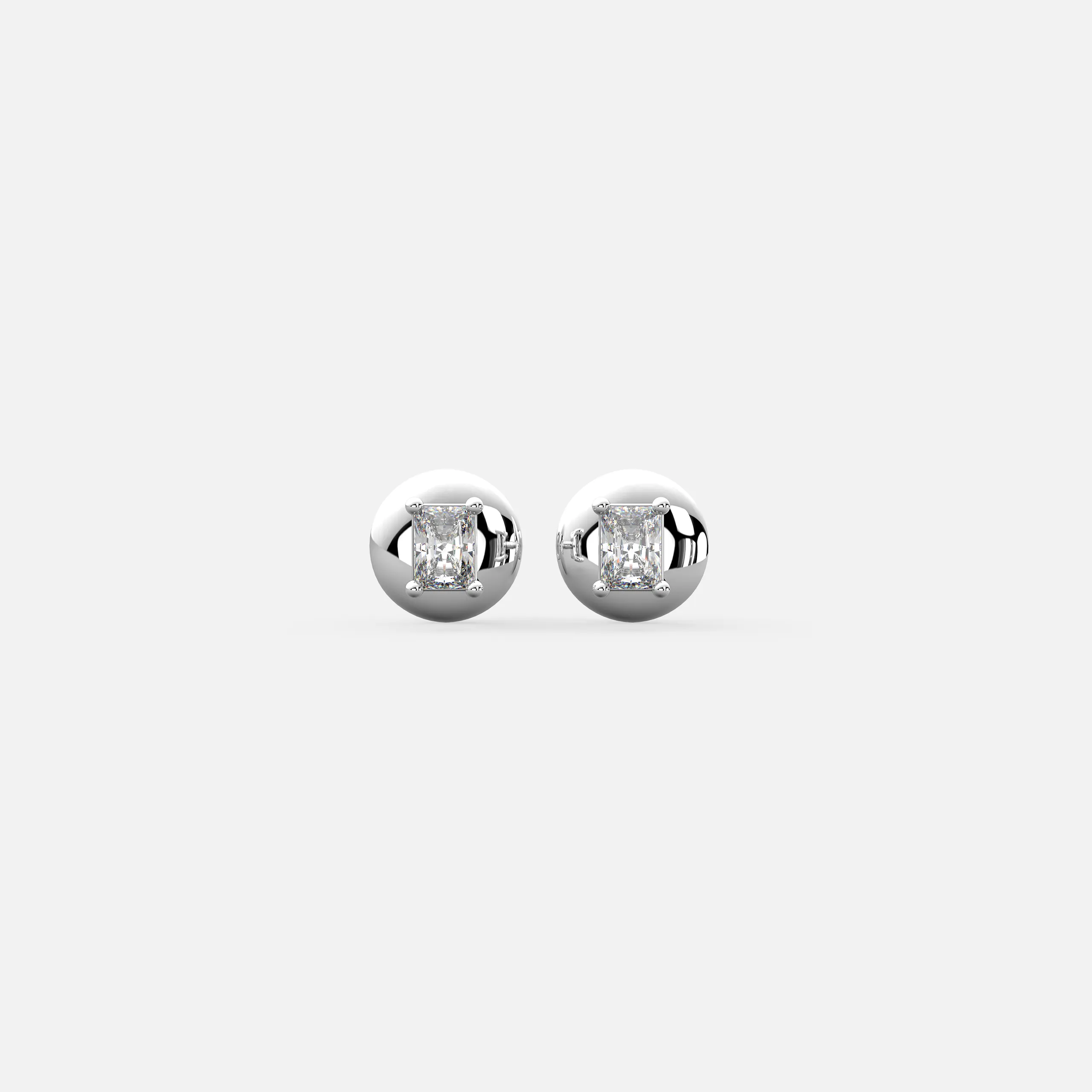 Radiant Grace Diamond Earrings