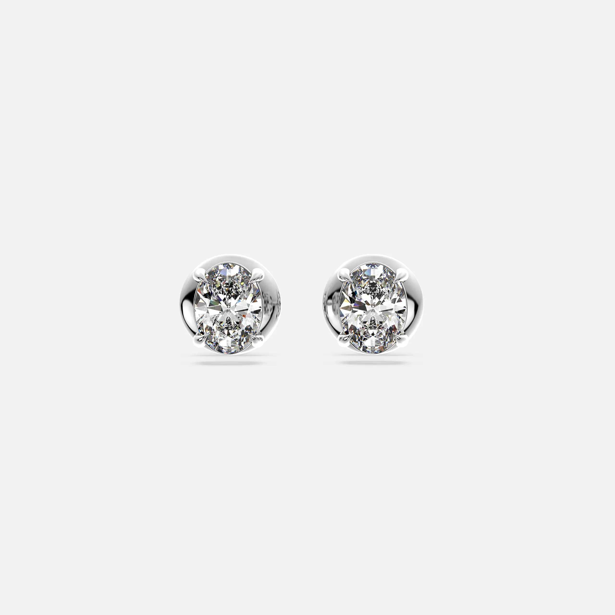 Eterna Oval Earrings