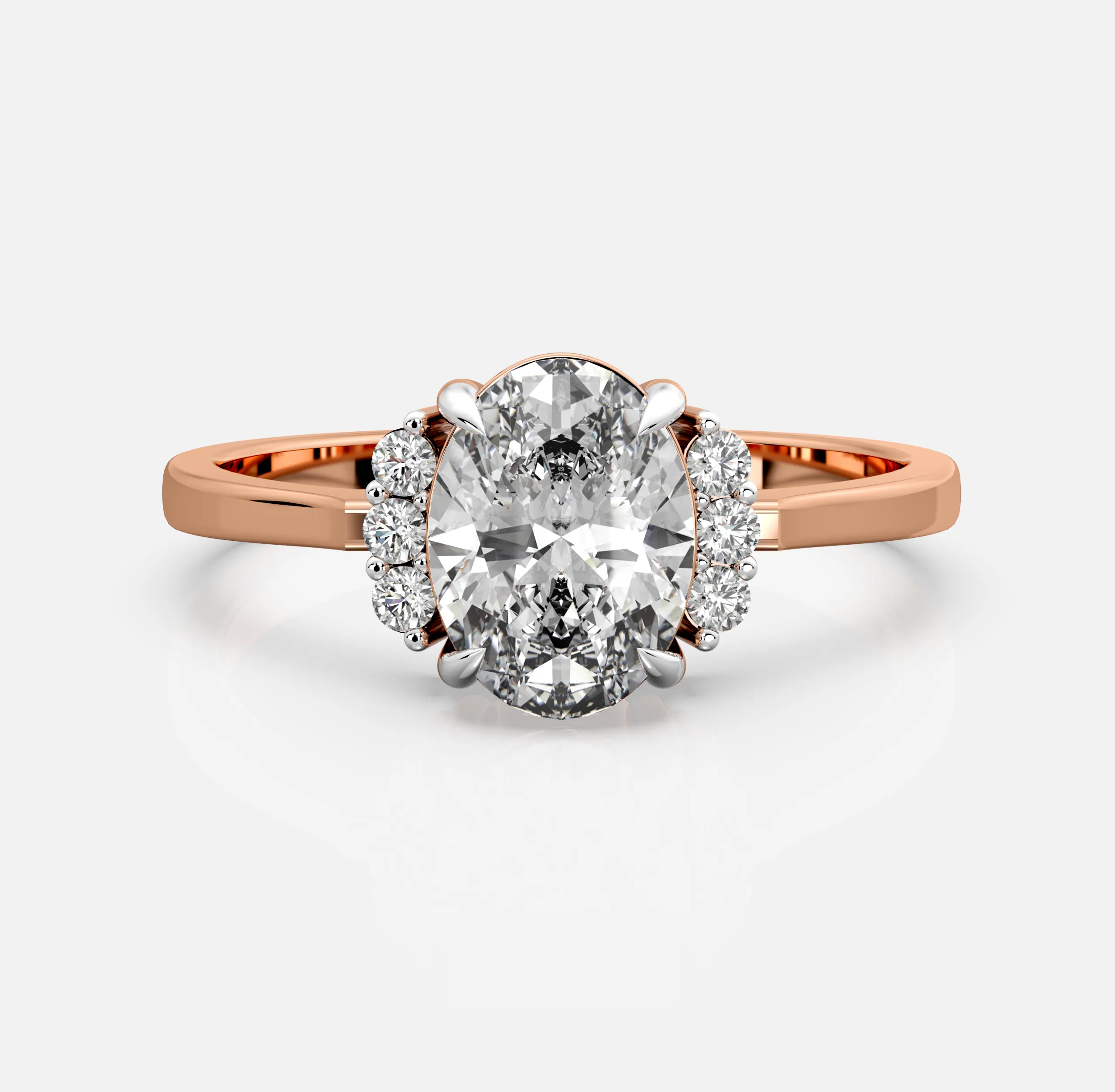 Oval Brilliance Diamond Ring