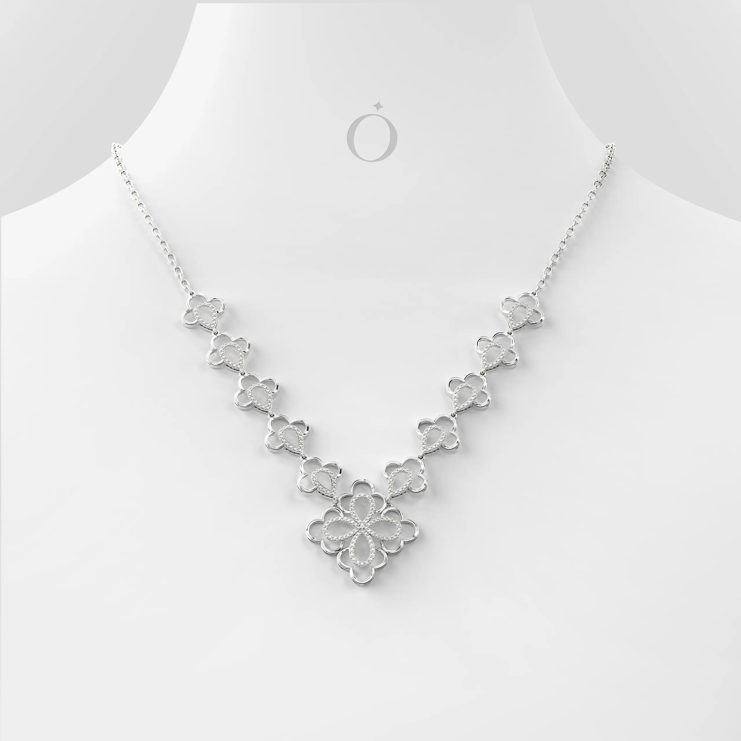 Fleuriva Diamond Necklace