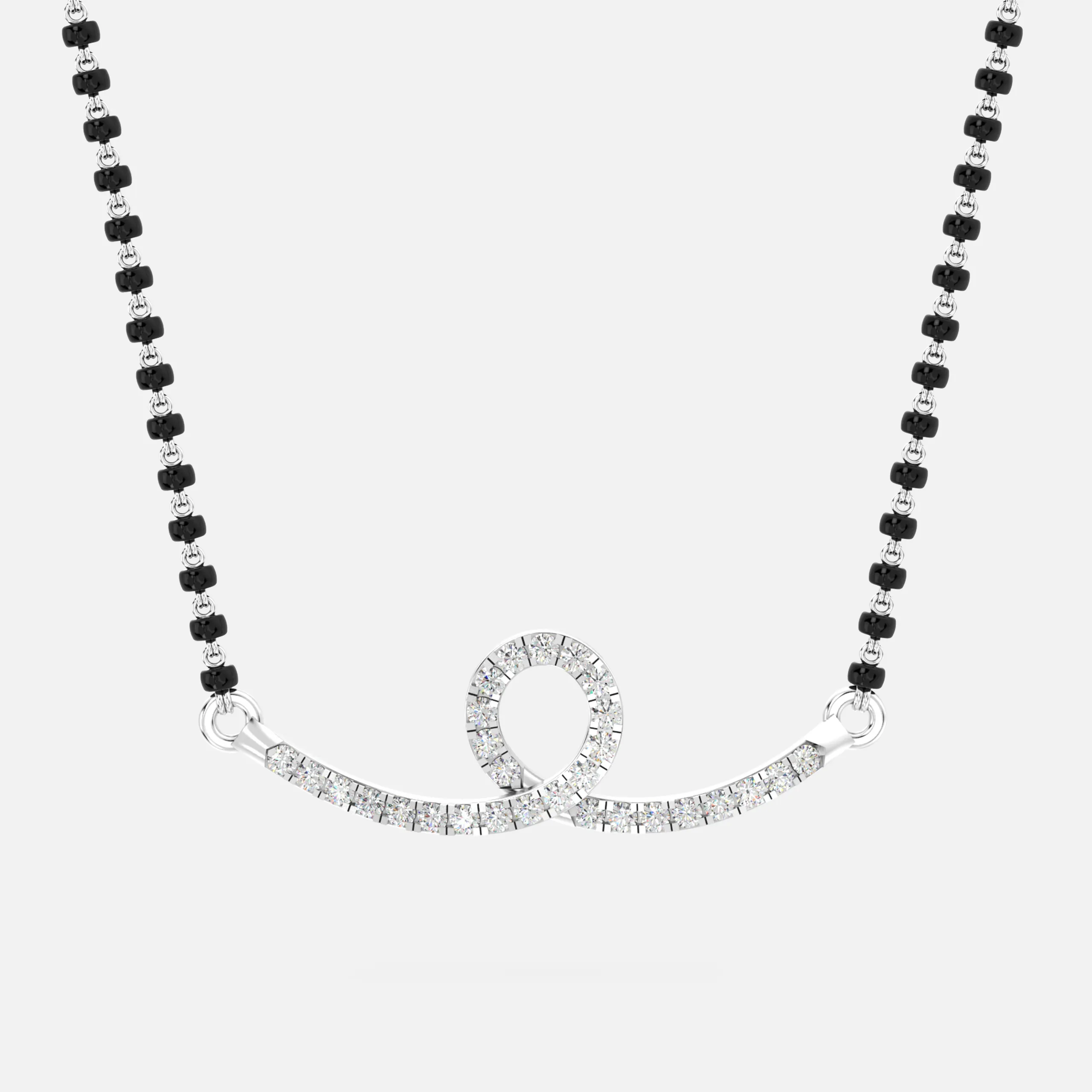 Infinity Loop Diamond Mangalsutra