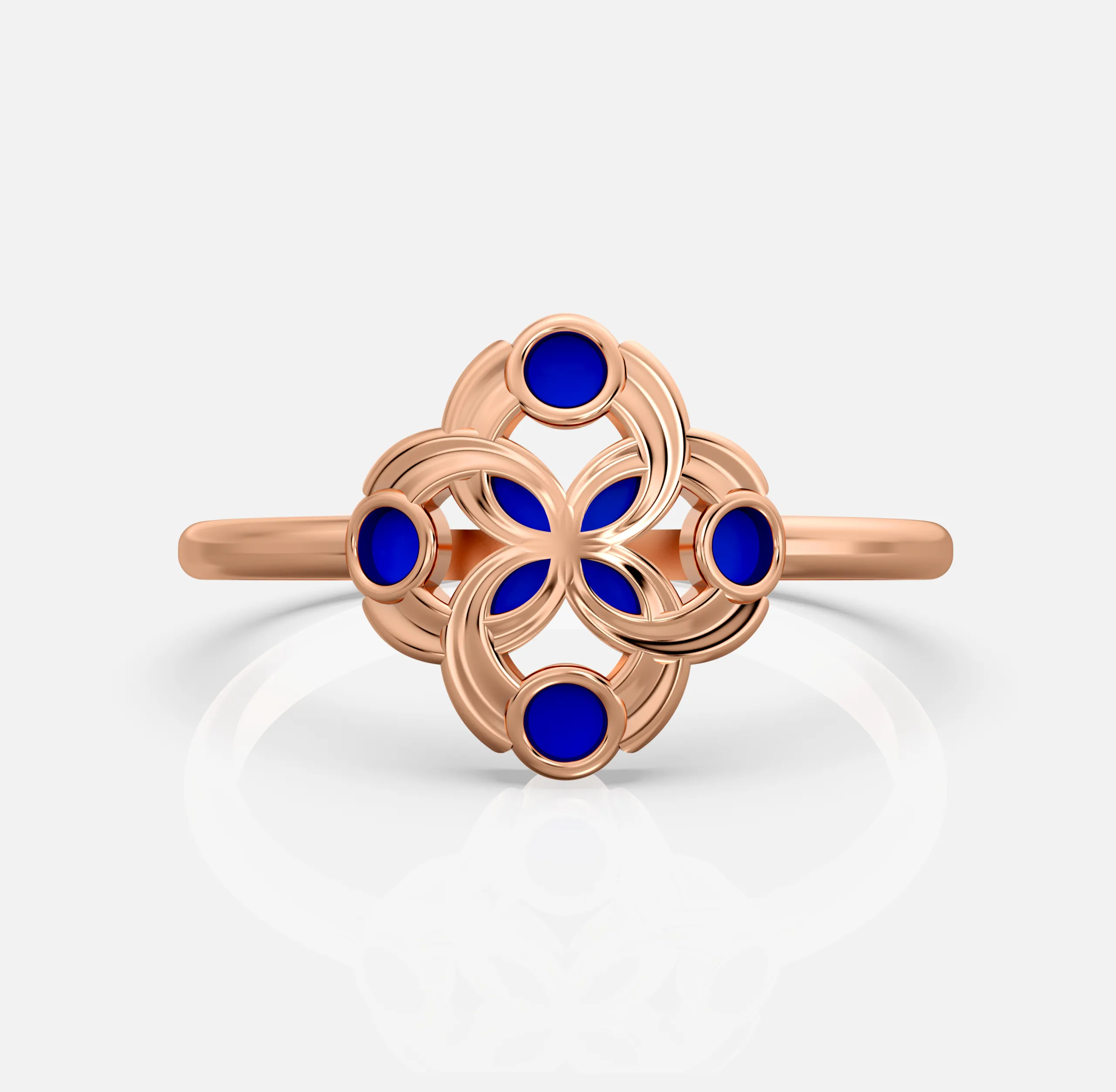 Clovira Accent Ring