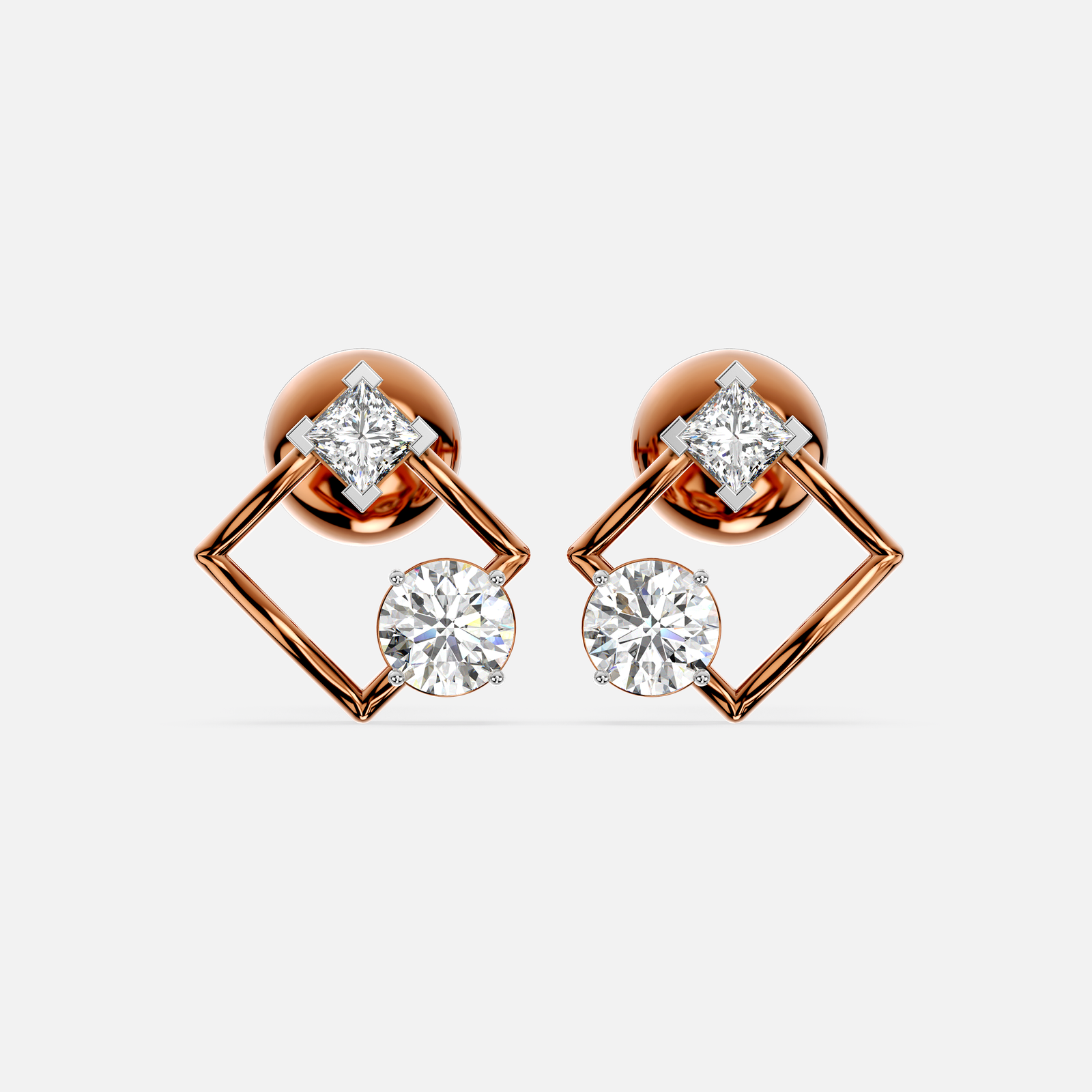Chic Unity Diamond Earring
