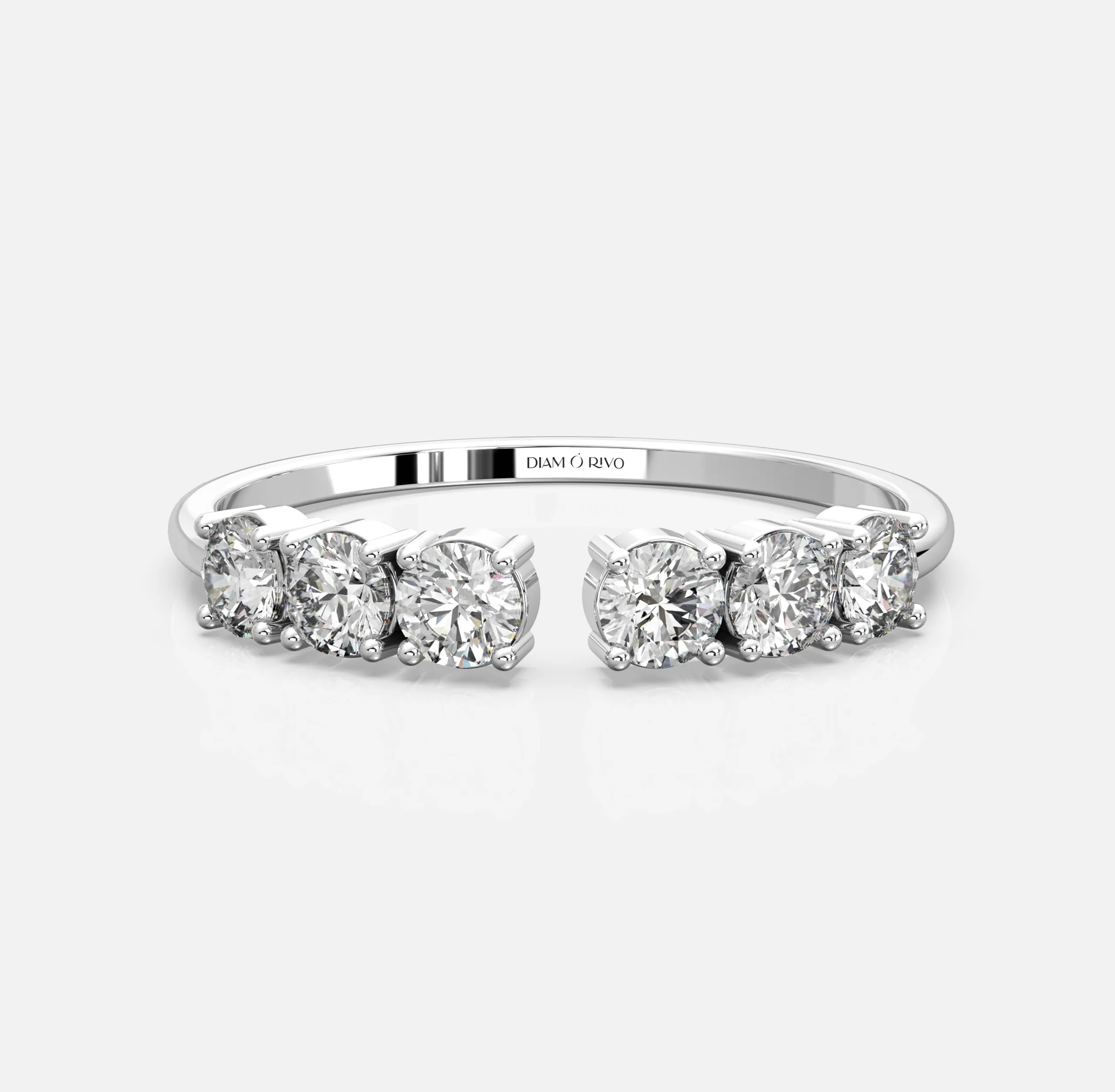 Split Shank Diamond Band