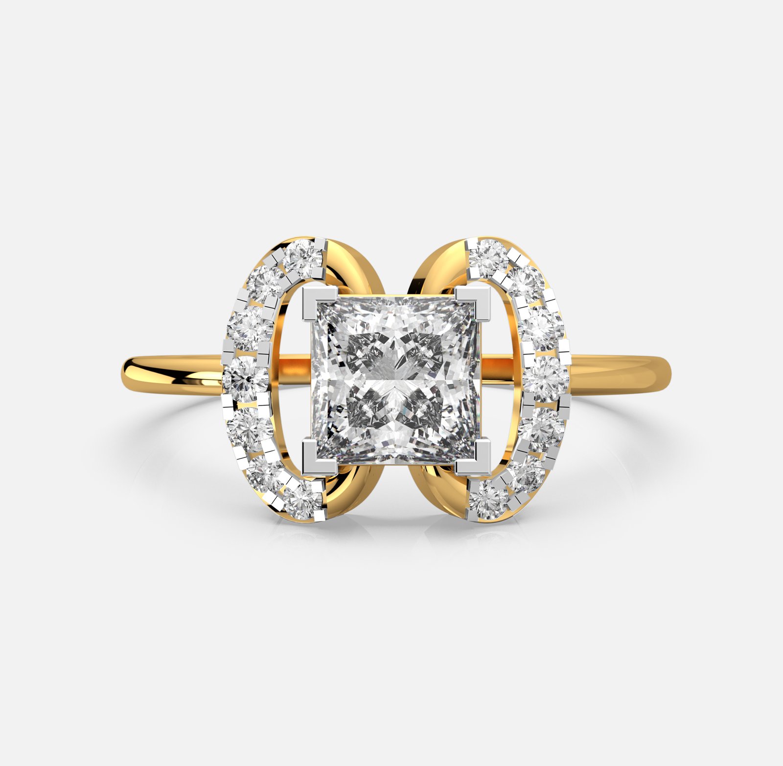 Infinity Loop Diamond Ring